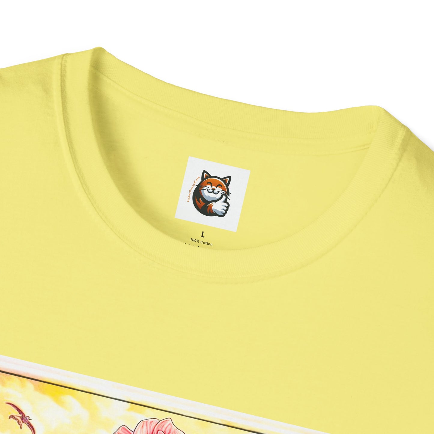 British Shorthair pretty surfer girl Softstyle T-Shirt
