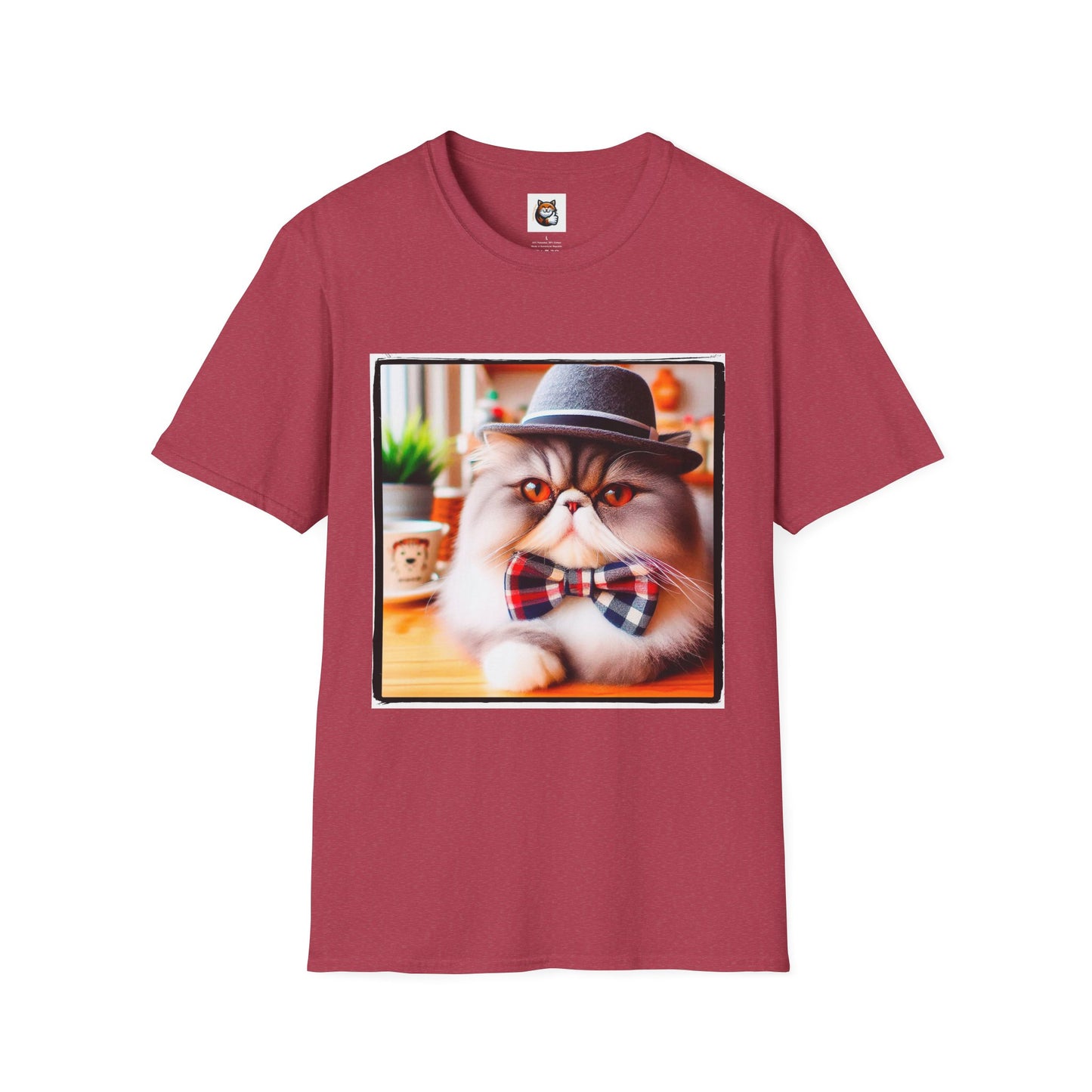 Persian Cat Unisex Softstyle T-Shirt