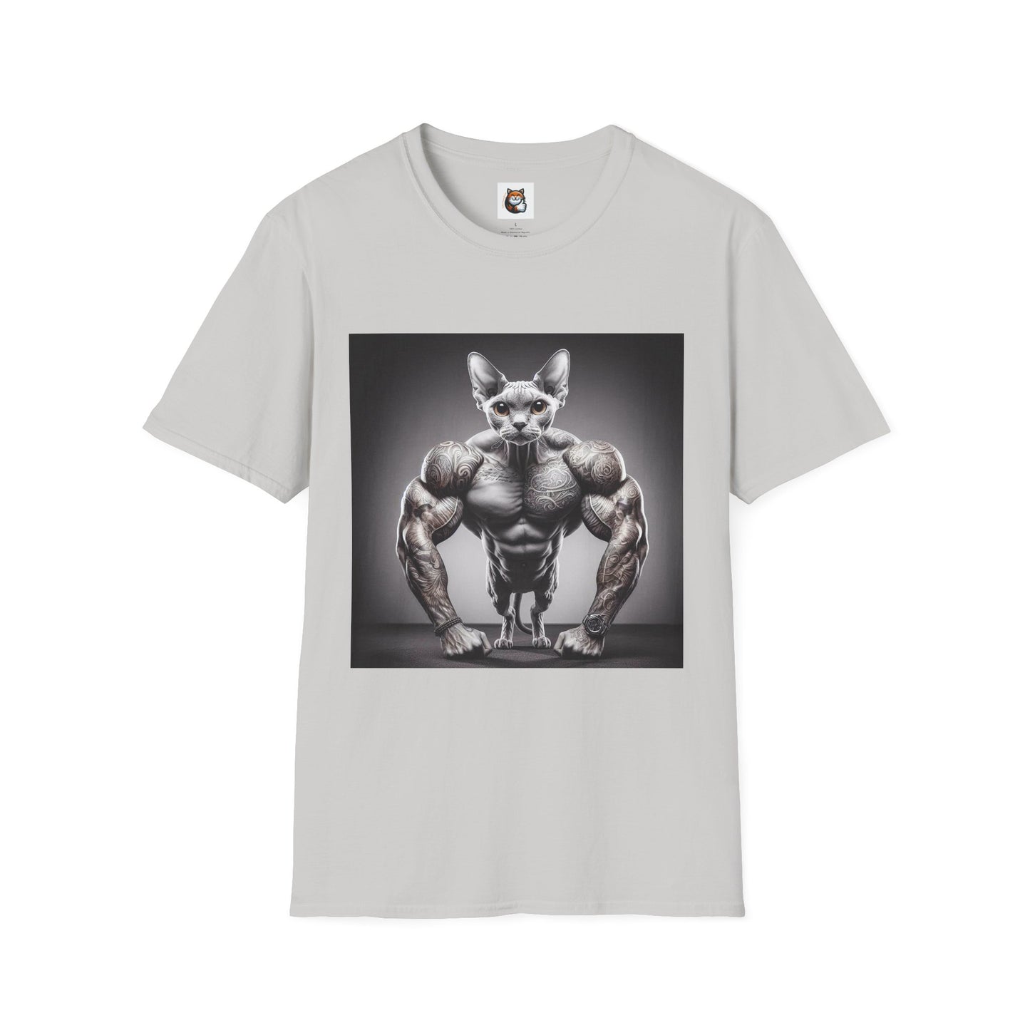 Devon Rex Cat Unisex Softstyle T-Shirt