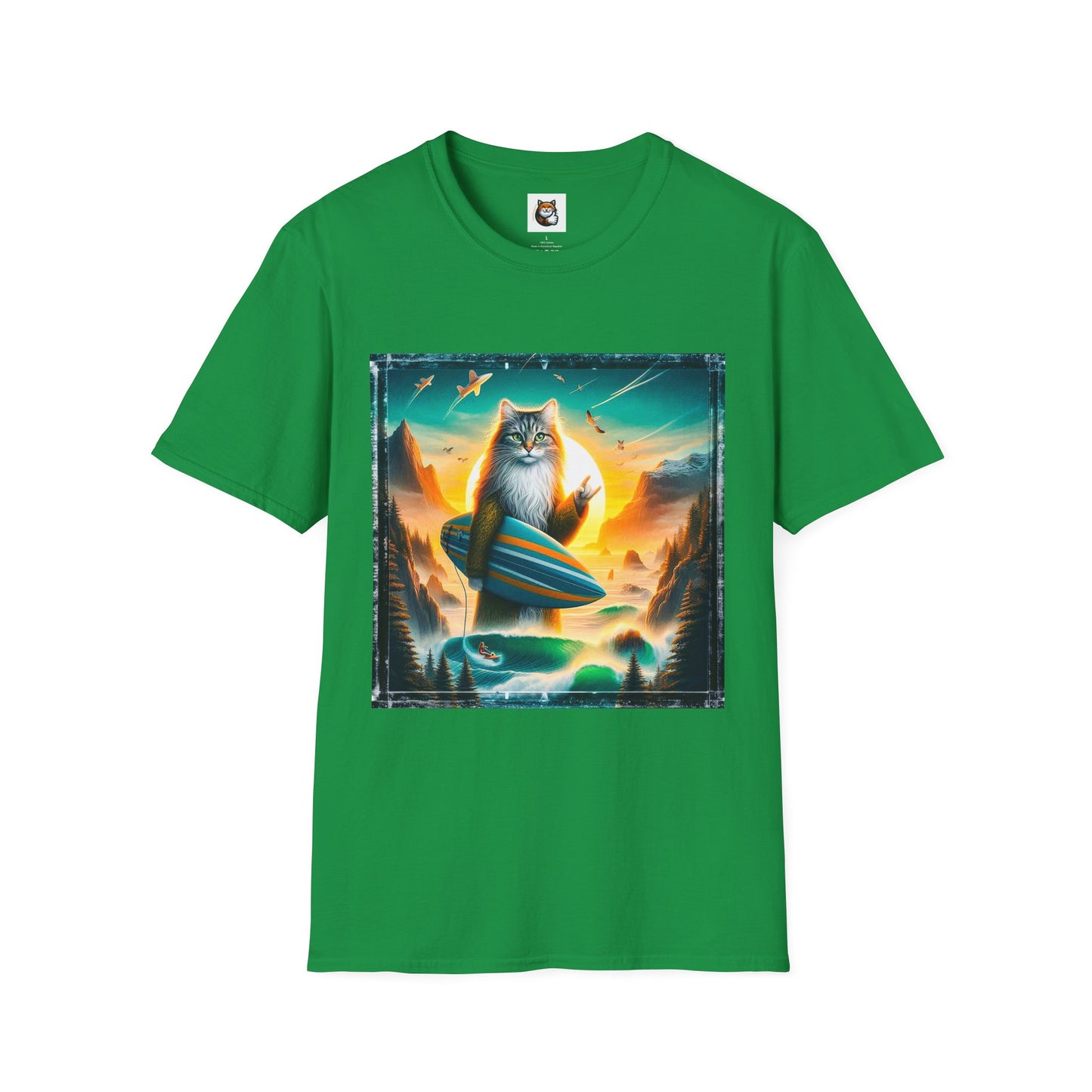 Norwegian Forest Cat Unisex Softstyle T-Shirt
