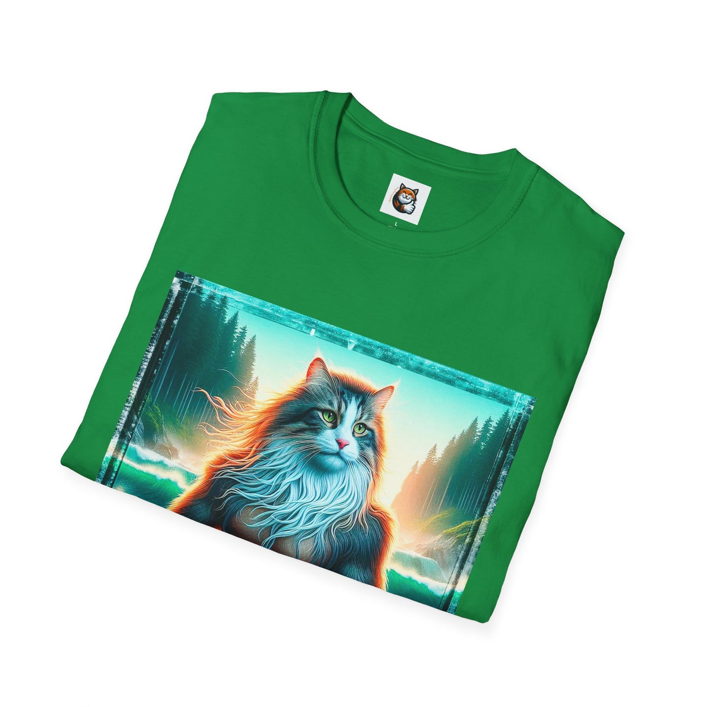 Norwegian Forest Cat Unisex Softstyle T-Shirt