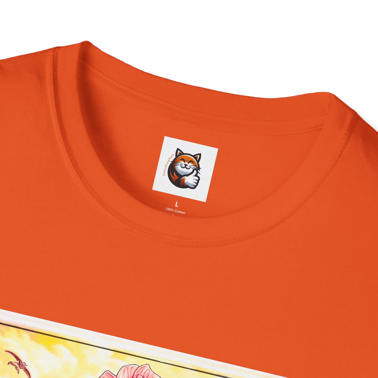British Shorthair pretty surfer girl Softstyle T-Shirt