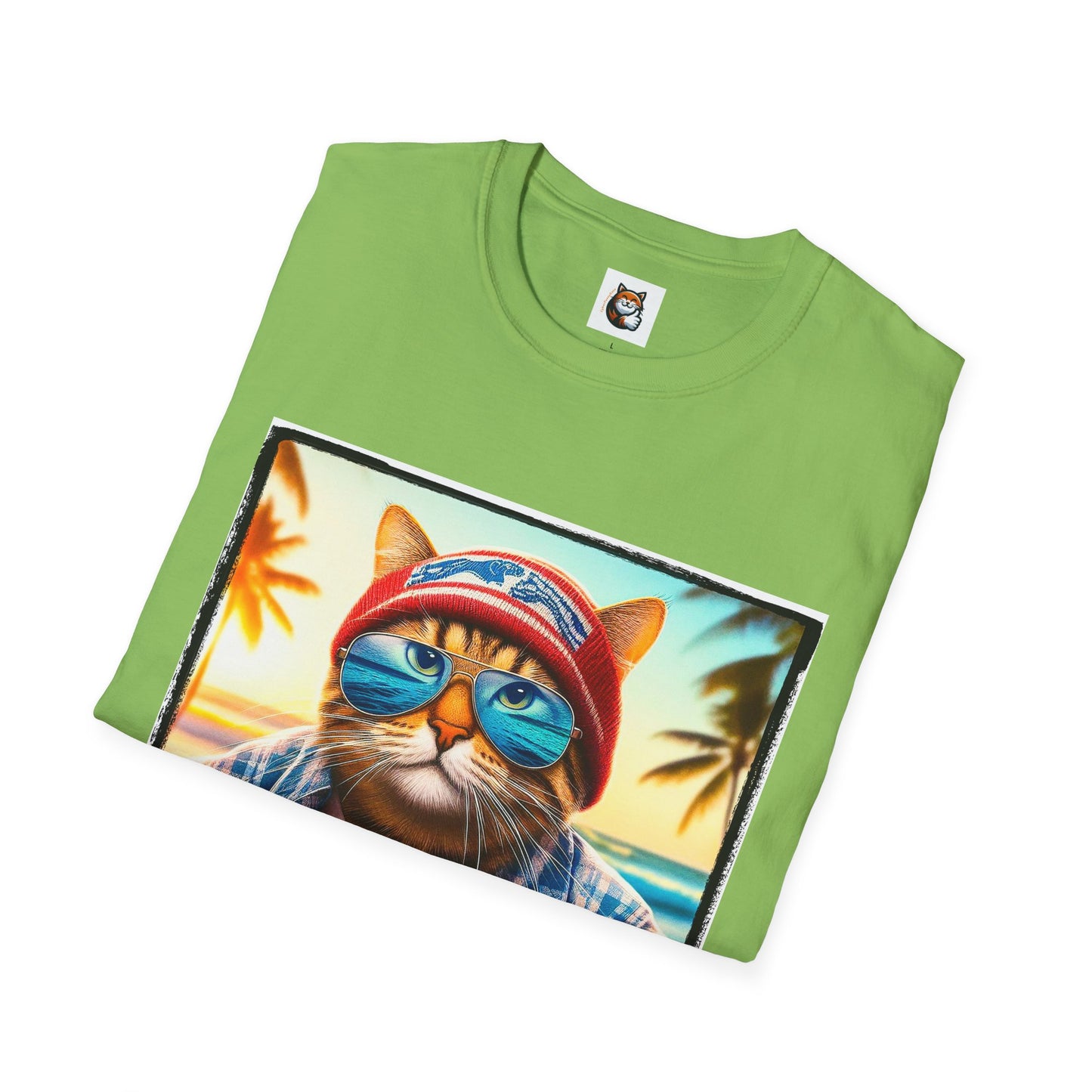 Domestic Cat Unisex Softstyle T-Shirt