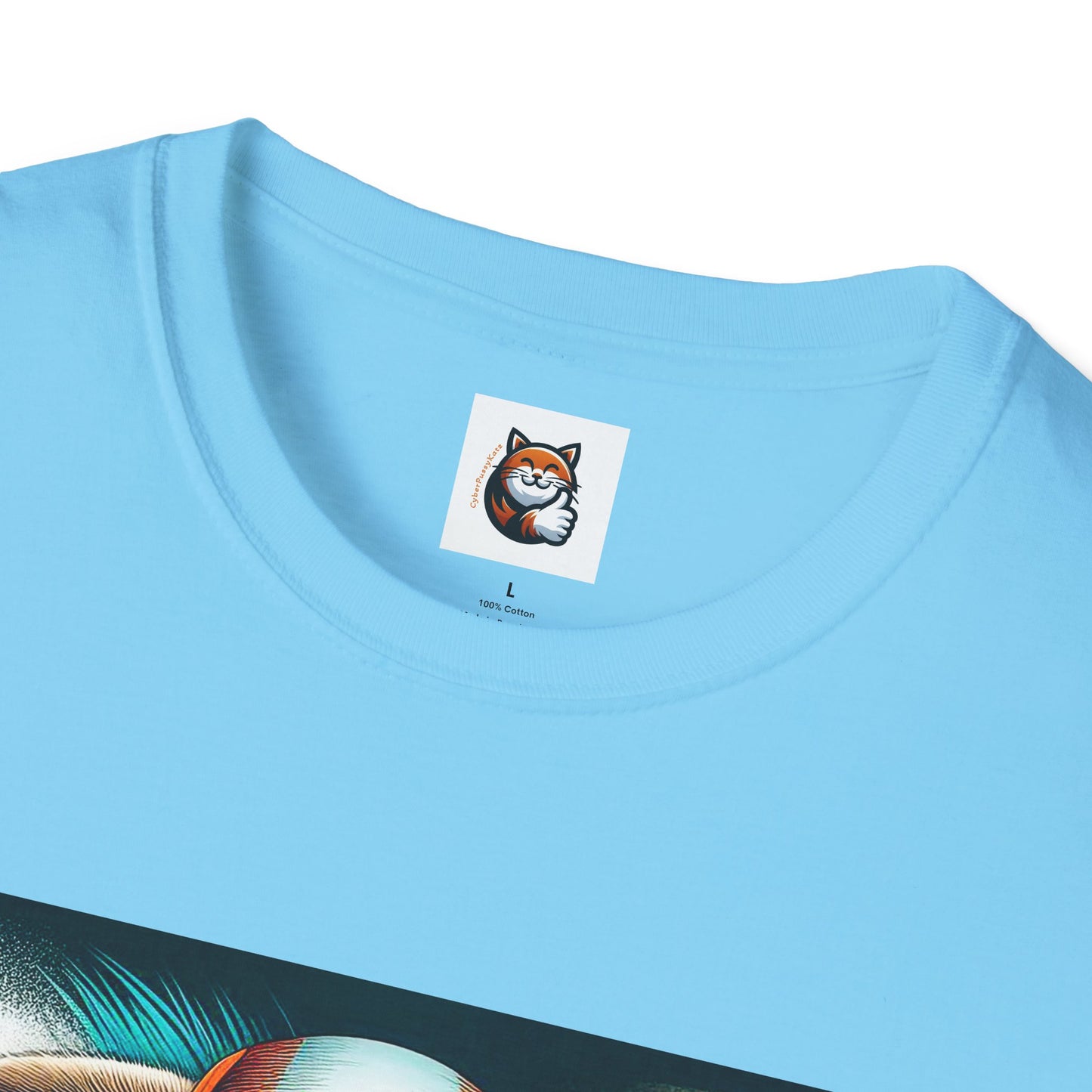 Scottish Fold Cat cool surfer  T-Shirt