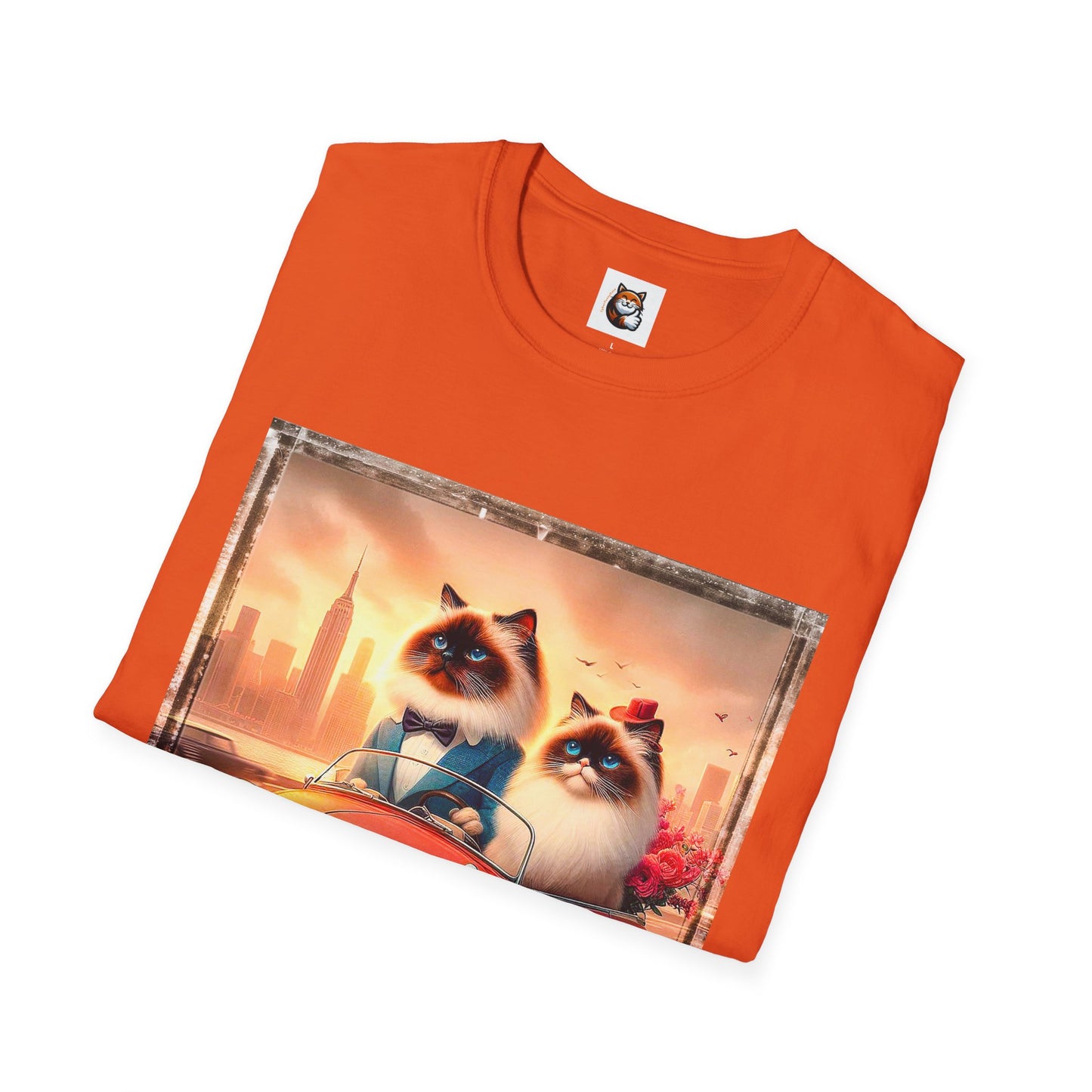 Wacky Birman tiny car Softstyle T-Shirt