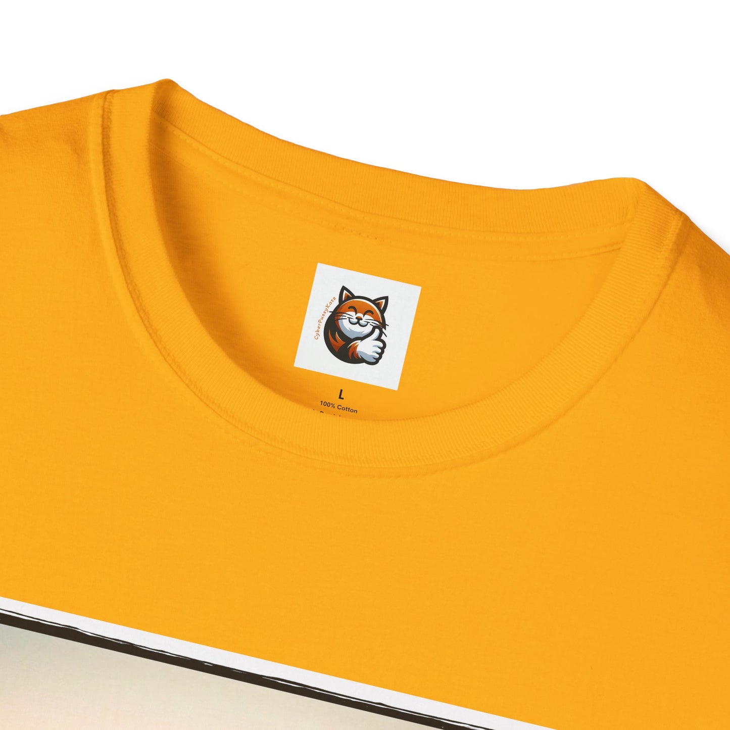 Wacky  Devon Rex Cat Unisex Softstyle T-Shirt