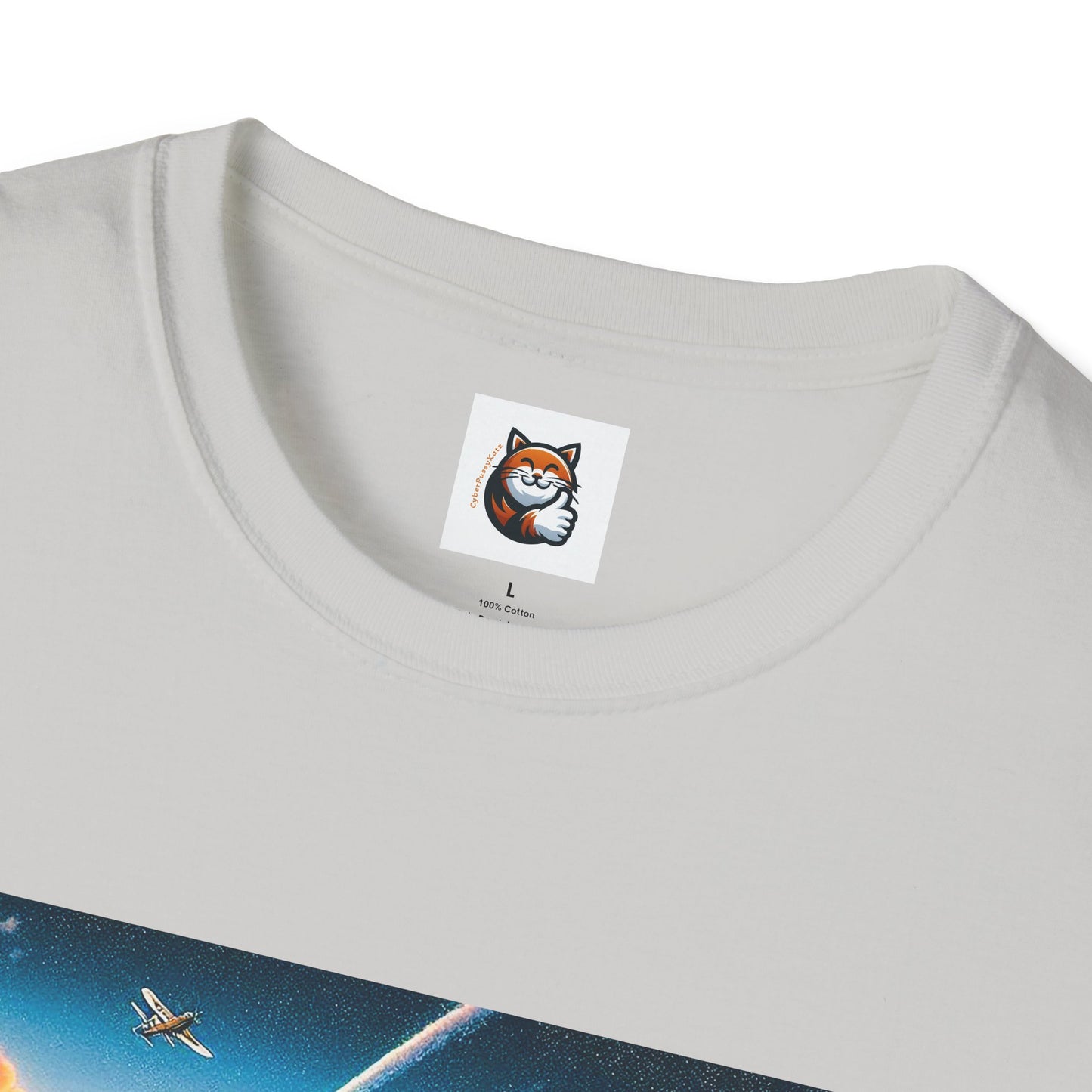 Wacky Norwegian Forest Cat Unisex Softstyle T-Shirt