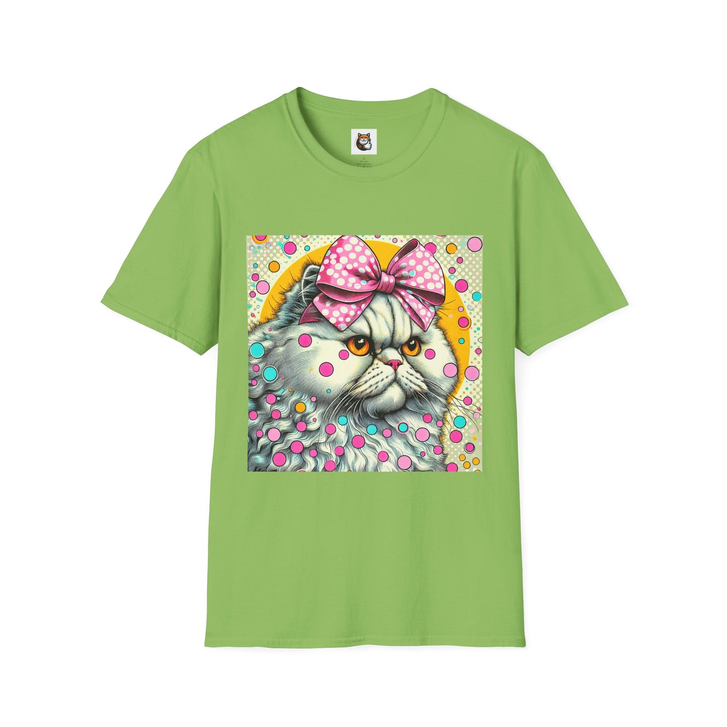 Selkirk Rex Cat T-Shirt angry princess