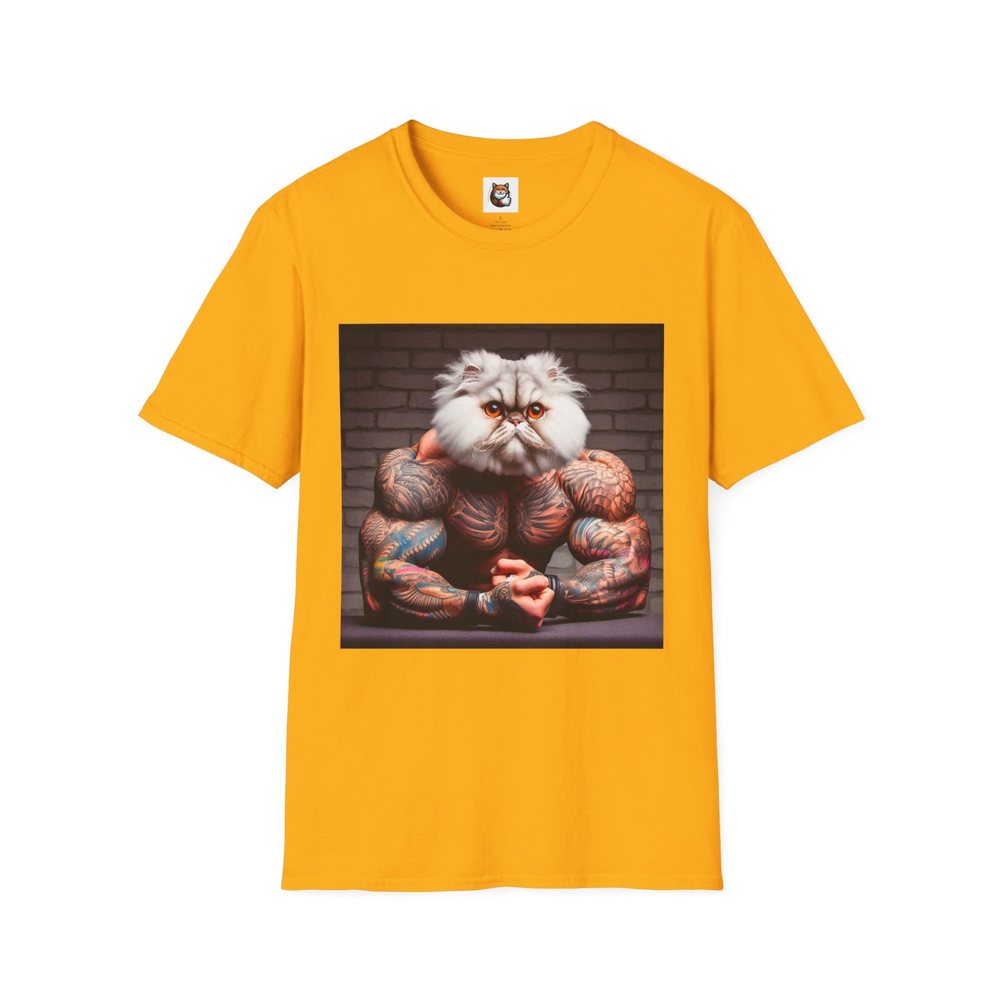 Selkirk Rex Cat T-Shirt arms