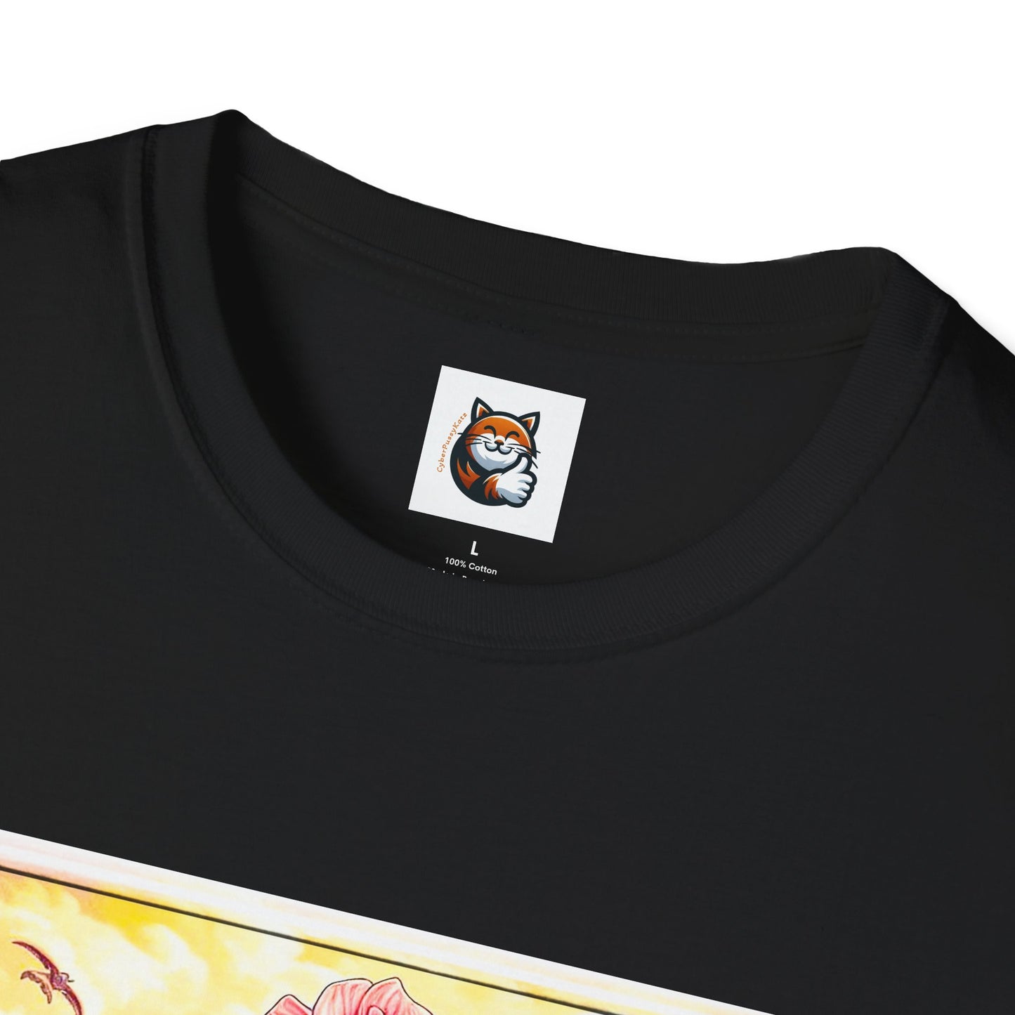British Shorthair pretty surfer girl Softstyle T-Shirt