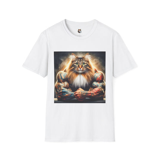 Norwegian Forest Cat Unisex Softstyle T-Shirt