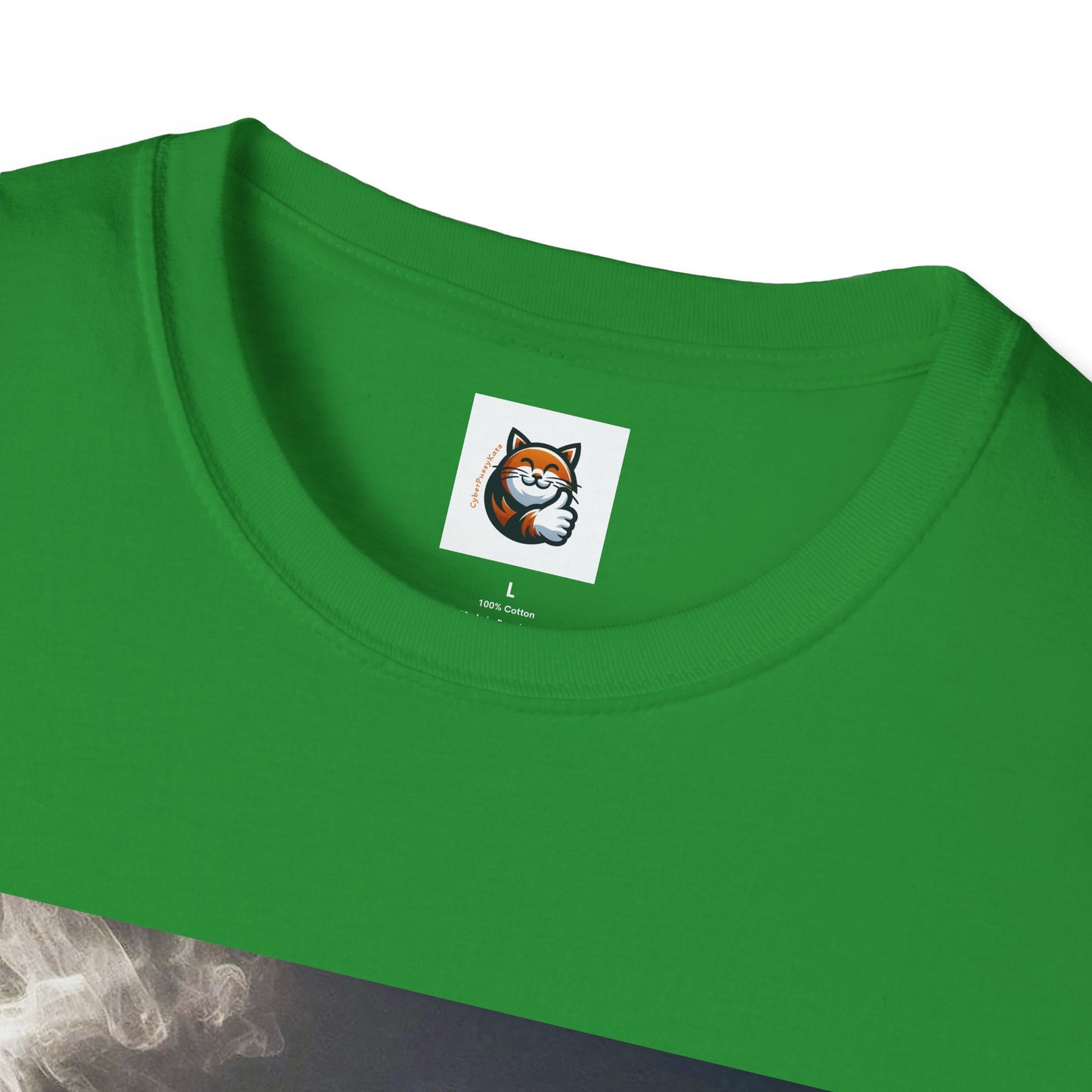 Russian Blue Cat Unisex Softstyle T-Shirt