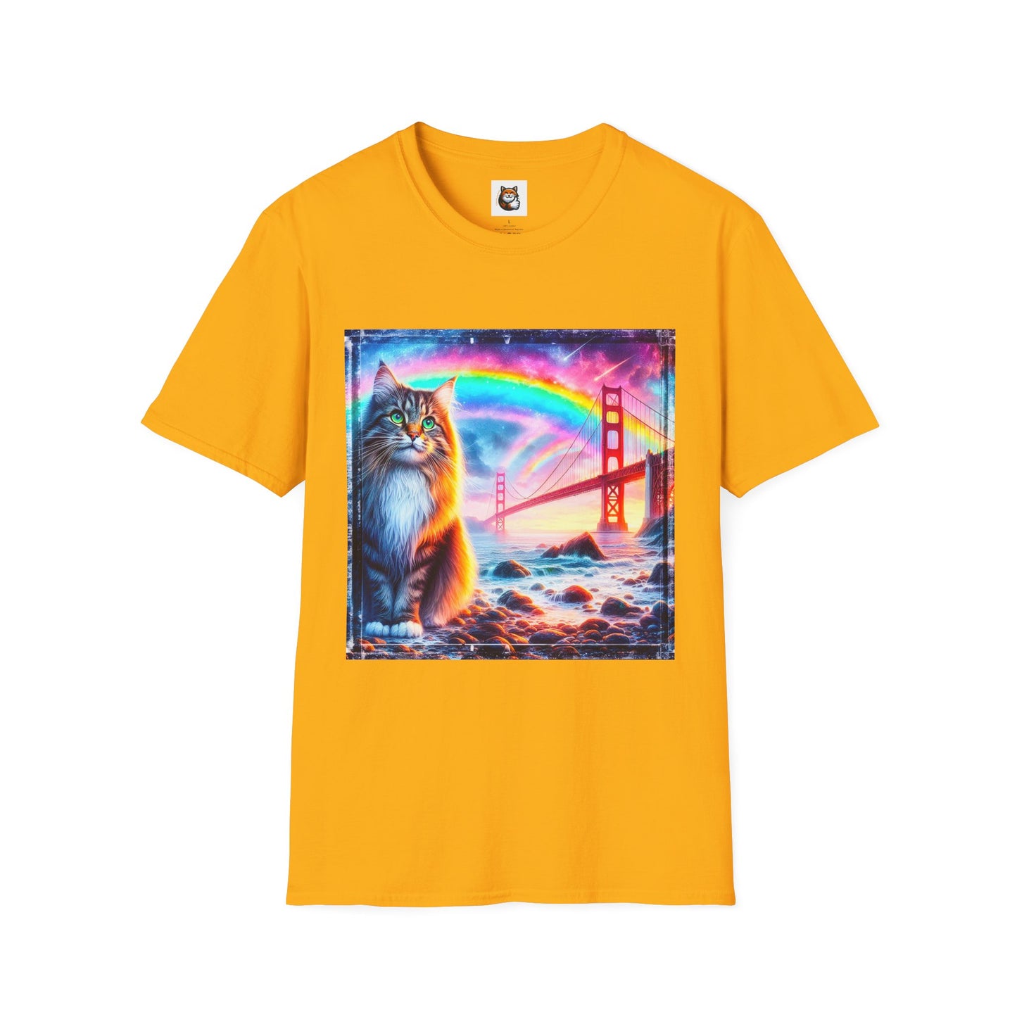 Norwegian Forest Cat Unisex Softstyle T-Shirt