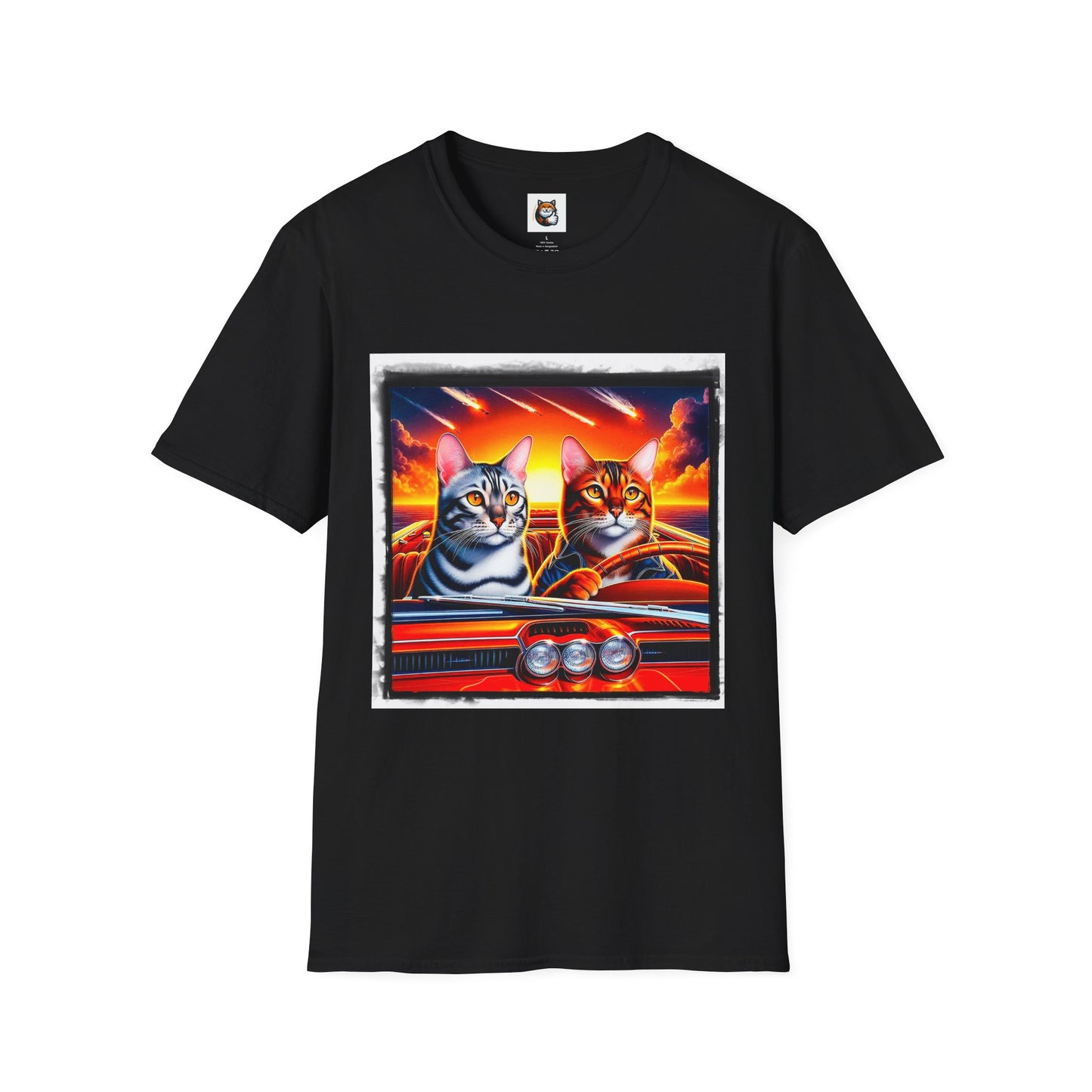 Wacky Bengal Unisex Softstyle T-Shirt