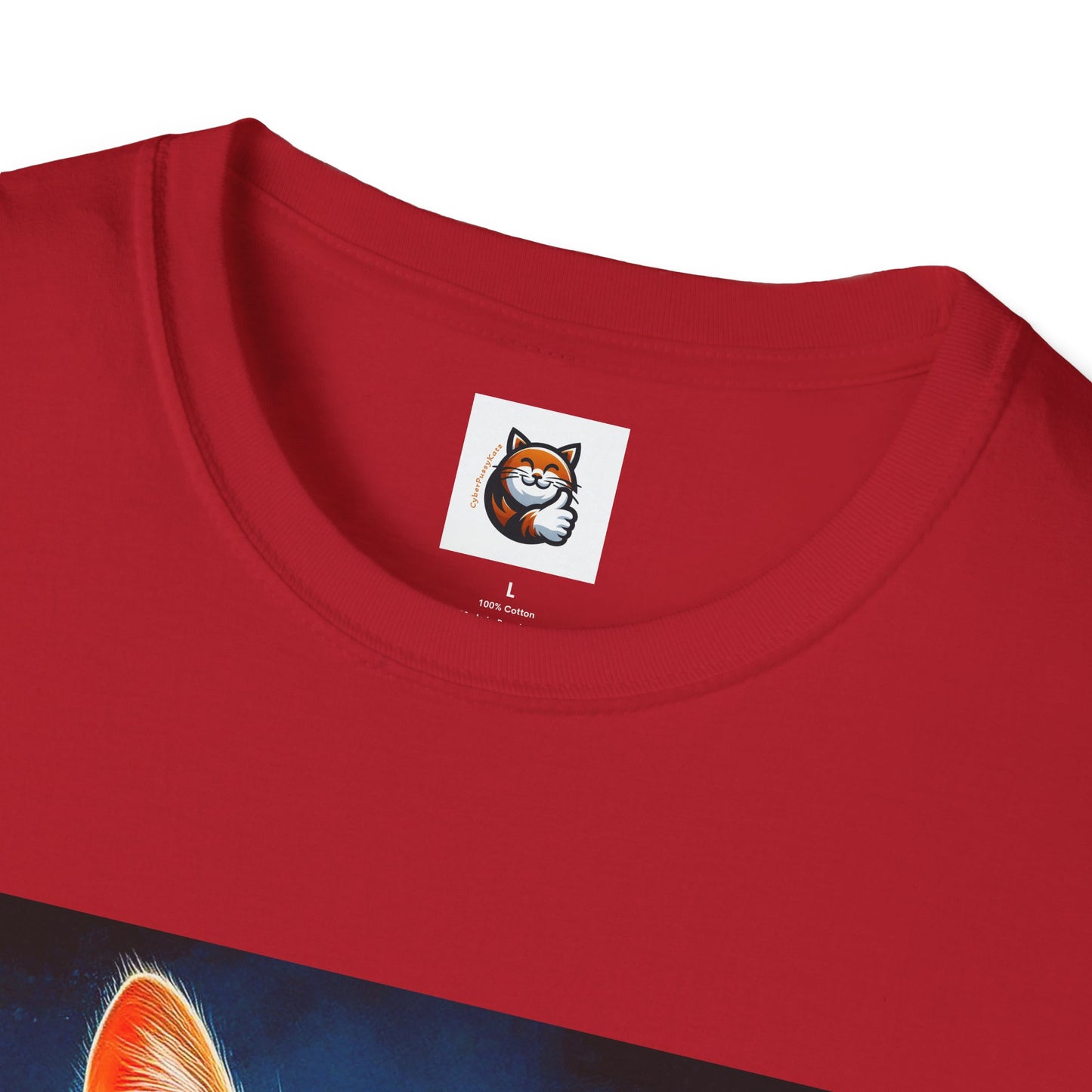 Domestic Cat Unisex suit and tie T-Shirt