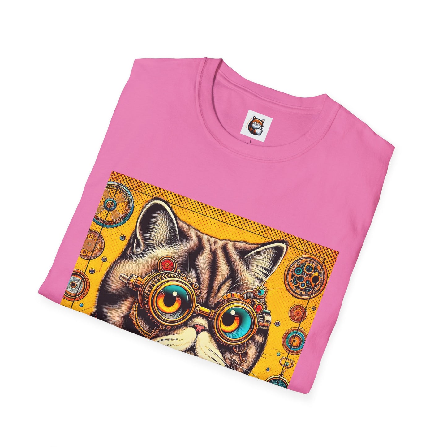 Exotic Shorthair Cat Unisex Softstyle T-Shirt