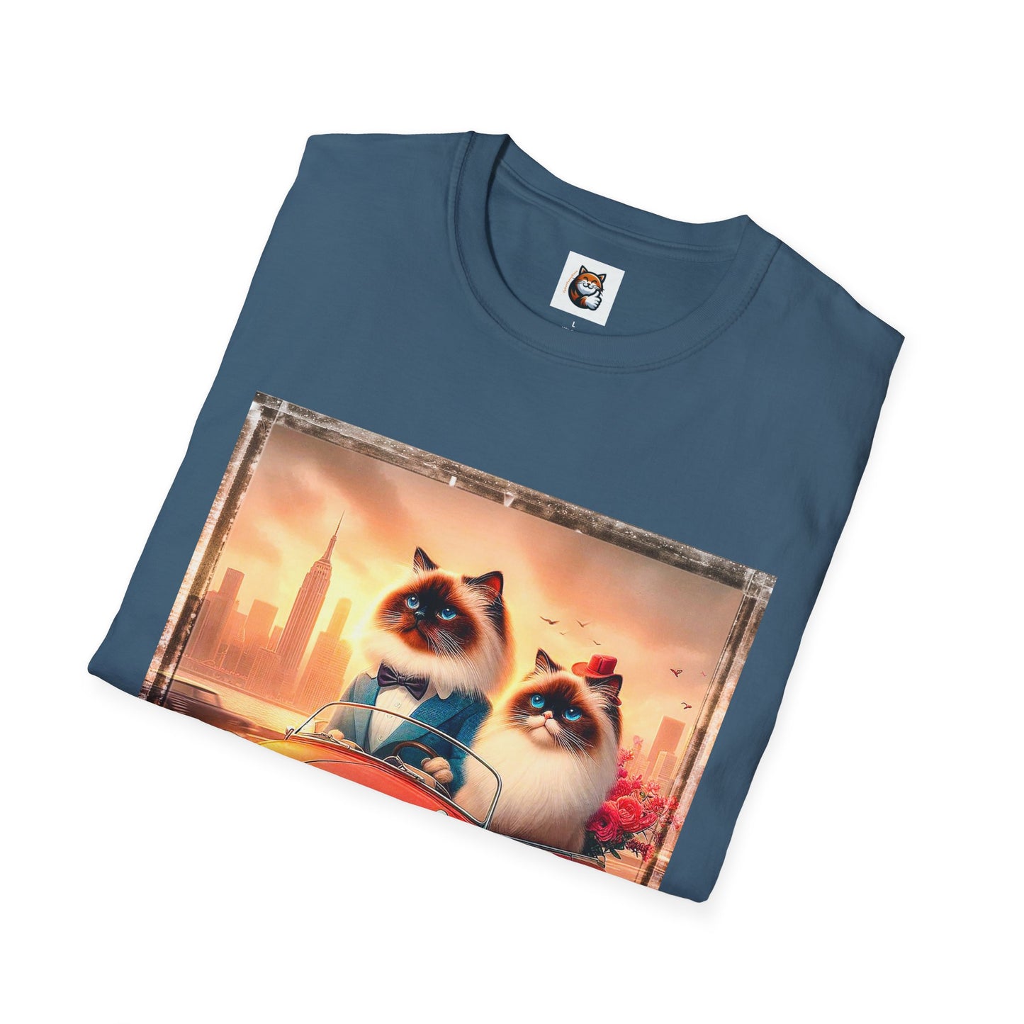 Wacky Birman tiny car Softstyle T-Shirt