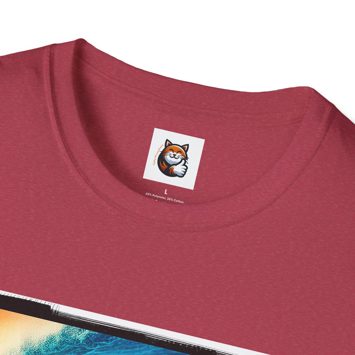 Exotic Shorthair Cat Unisex Softstyle T-Shirt