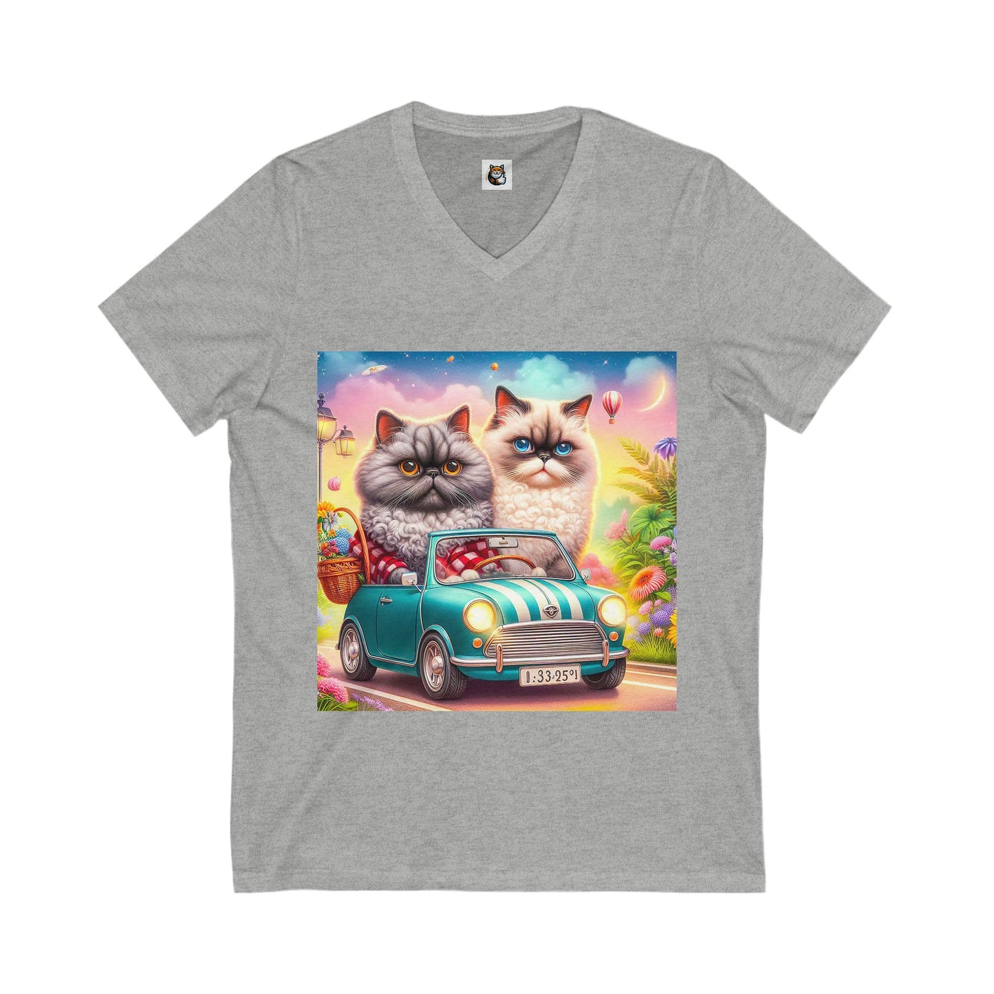 - Selkirk Rex  V-Neck girlfriends driving