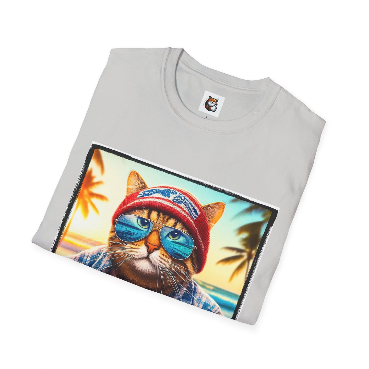 Domestic Cat Unisex Softstyle T-Shirt