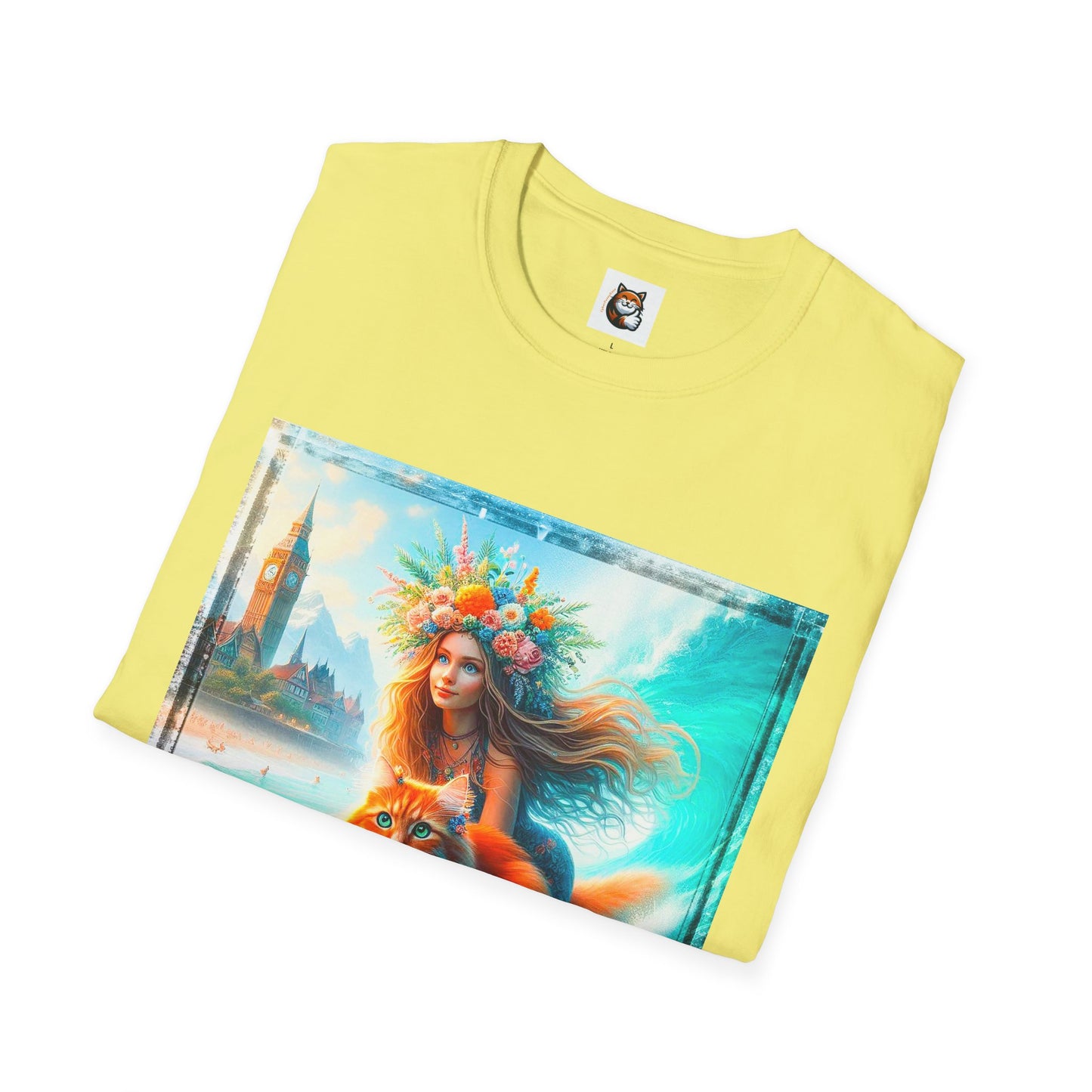 Norwegian Forest Cat Unisex Softstyle T-Shirt