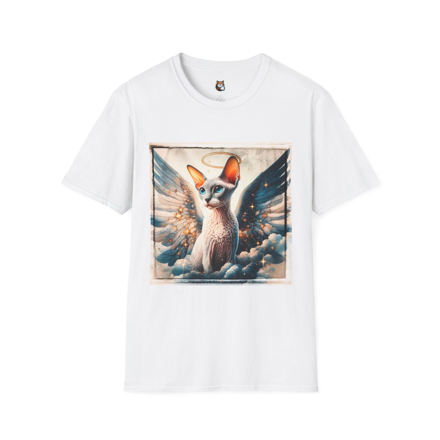 Cornish Rex Cat heavenly Angel  T-Shirt