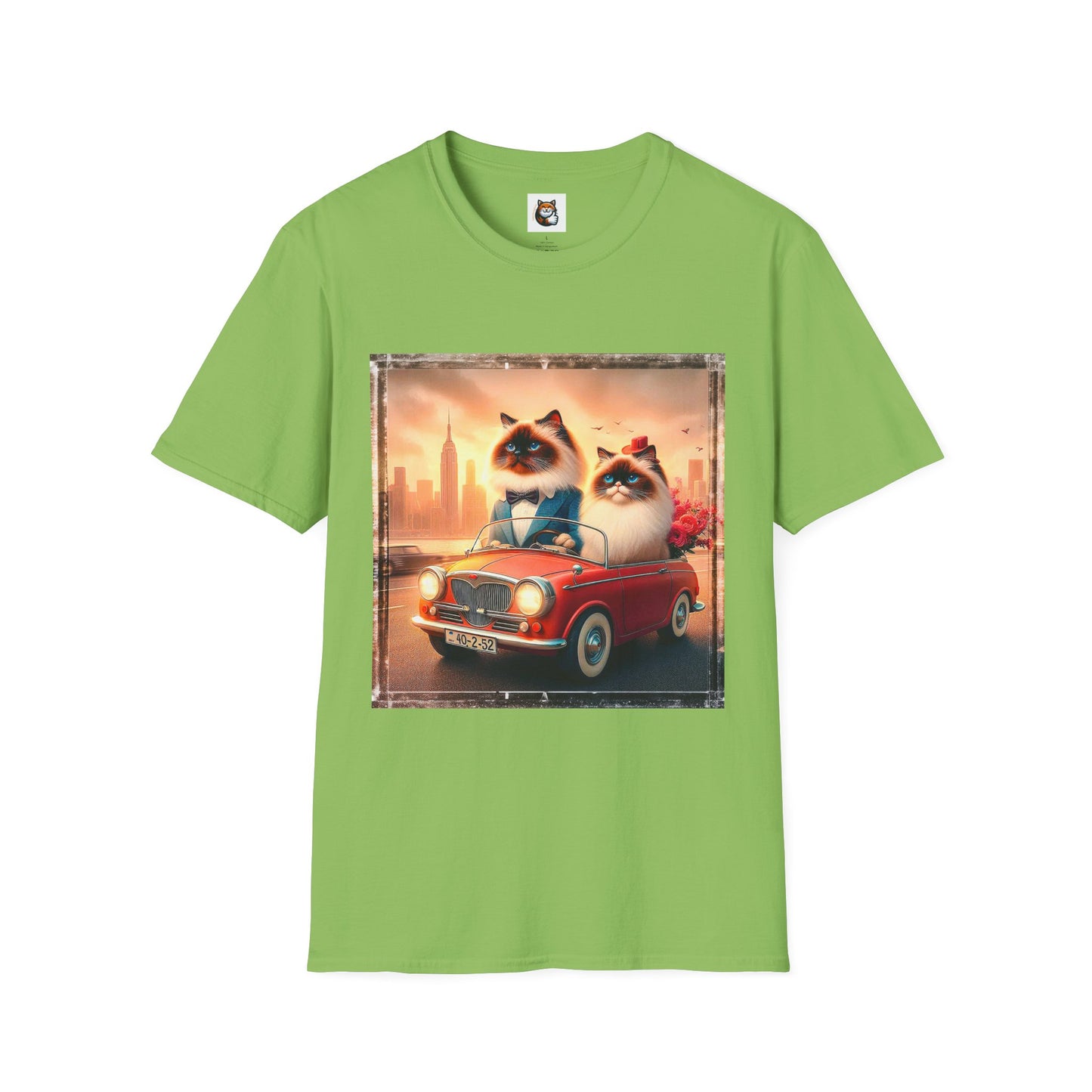 Wacky Birman tiny car Softstyle T-Shirt