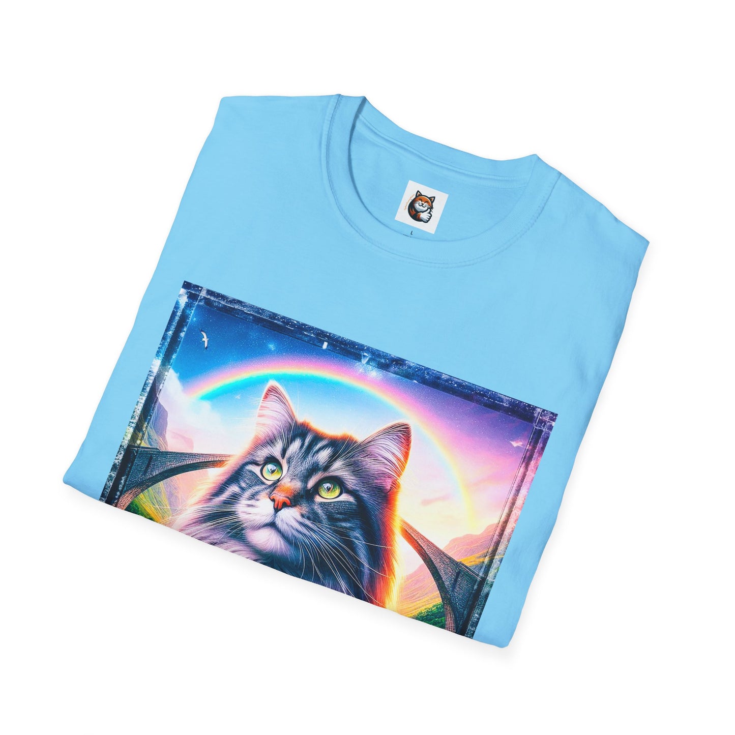 Norwegian Forest Cat Unisex Softstyle T-Shirt