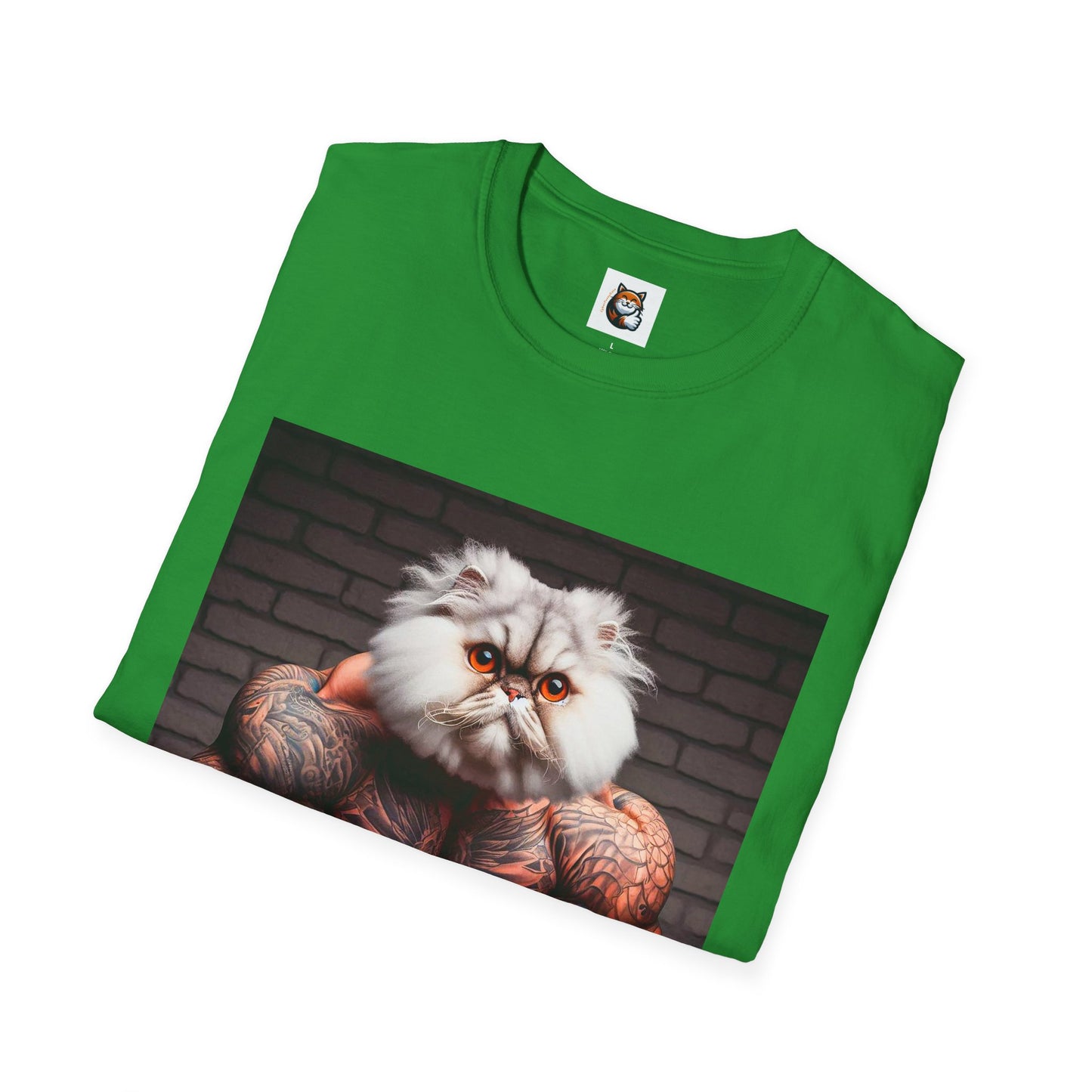 Selkirk Rex Cat T-Shirt arms