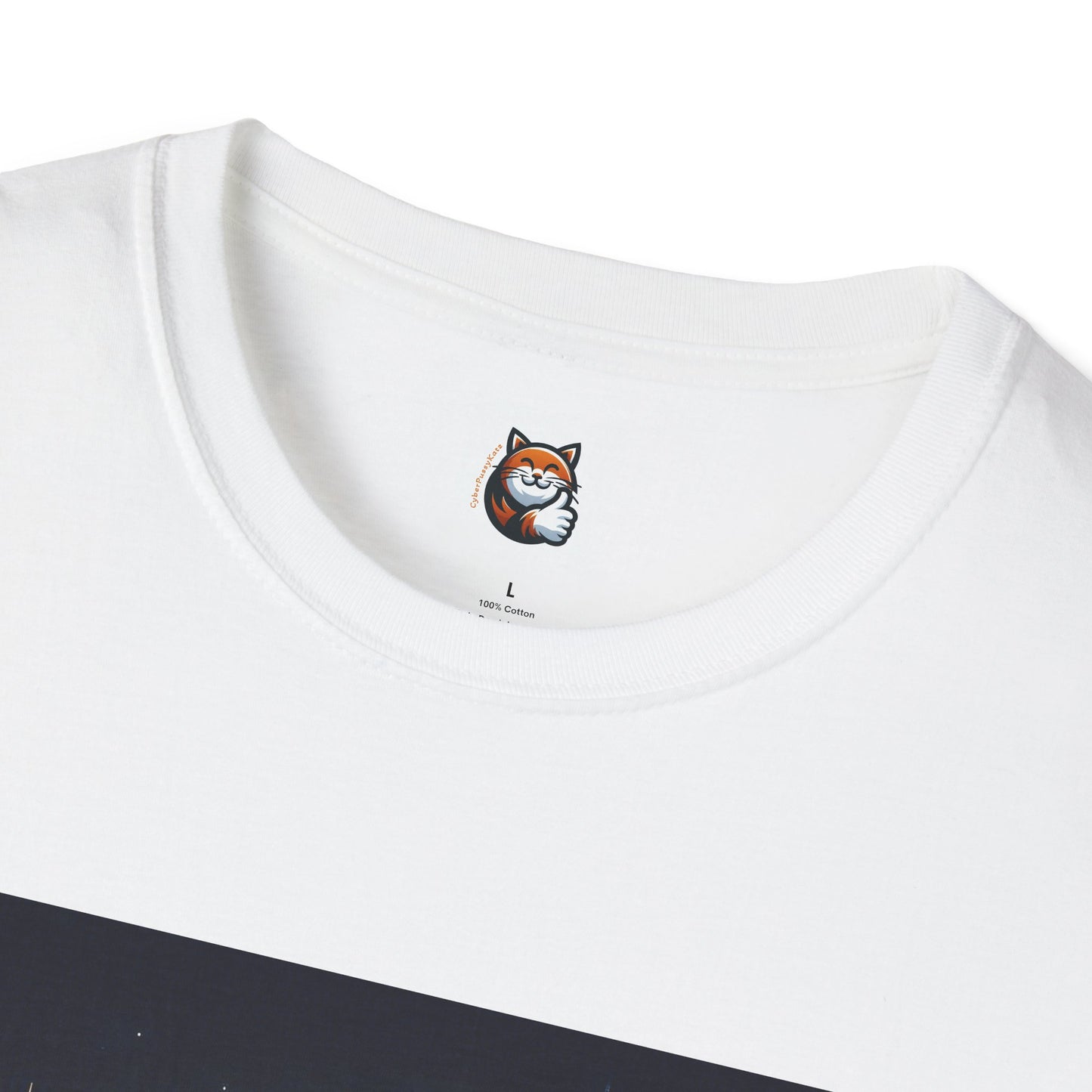 Wacky Domestic Cat Unisex Softstyle T-Shirt