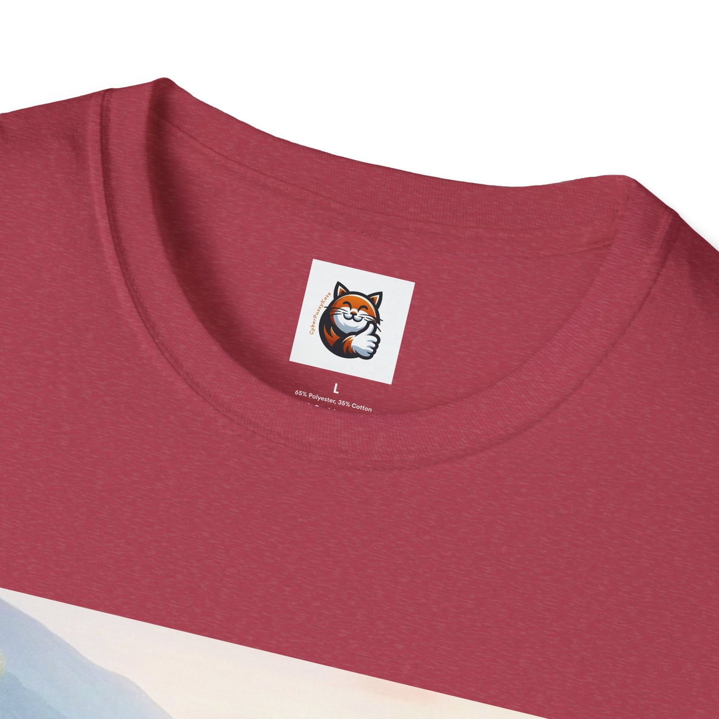 Wacky Norwegian Forest Cat Unisex Softstyle T-Shirt