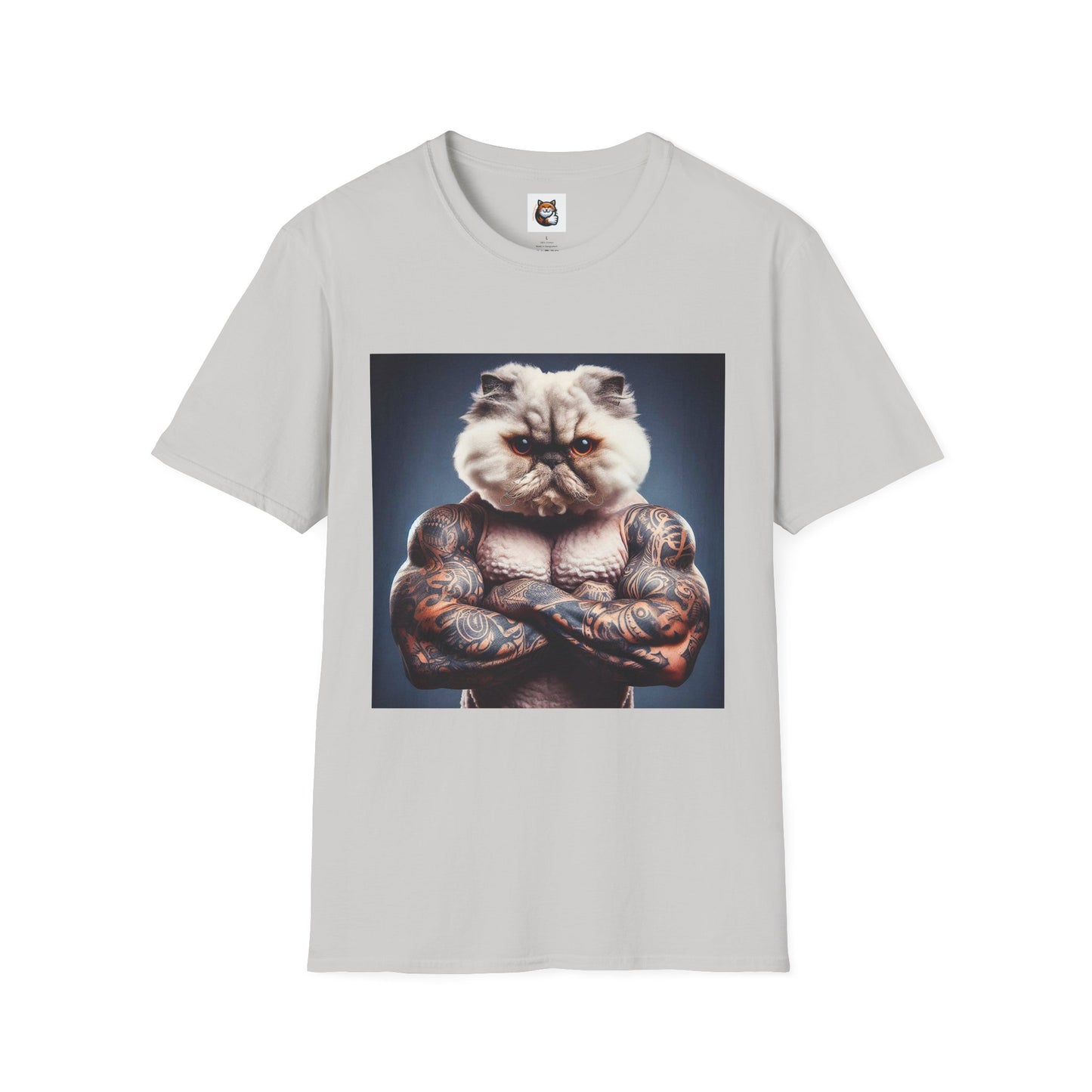 Selkirk Rex Cat T-Shirt - gym day