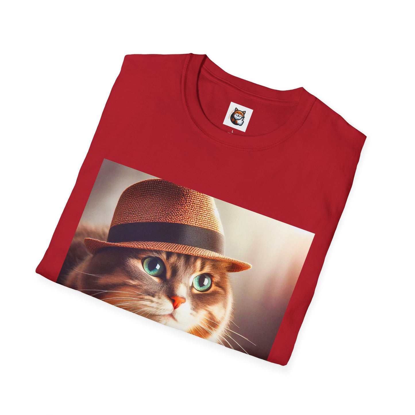 Domestic Cat Unisex Softstyle T-Shirt
