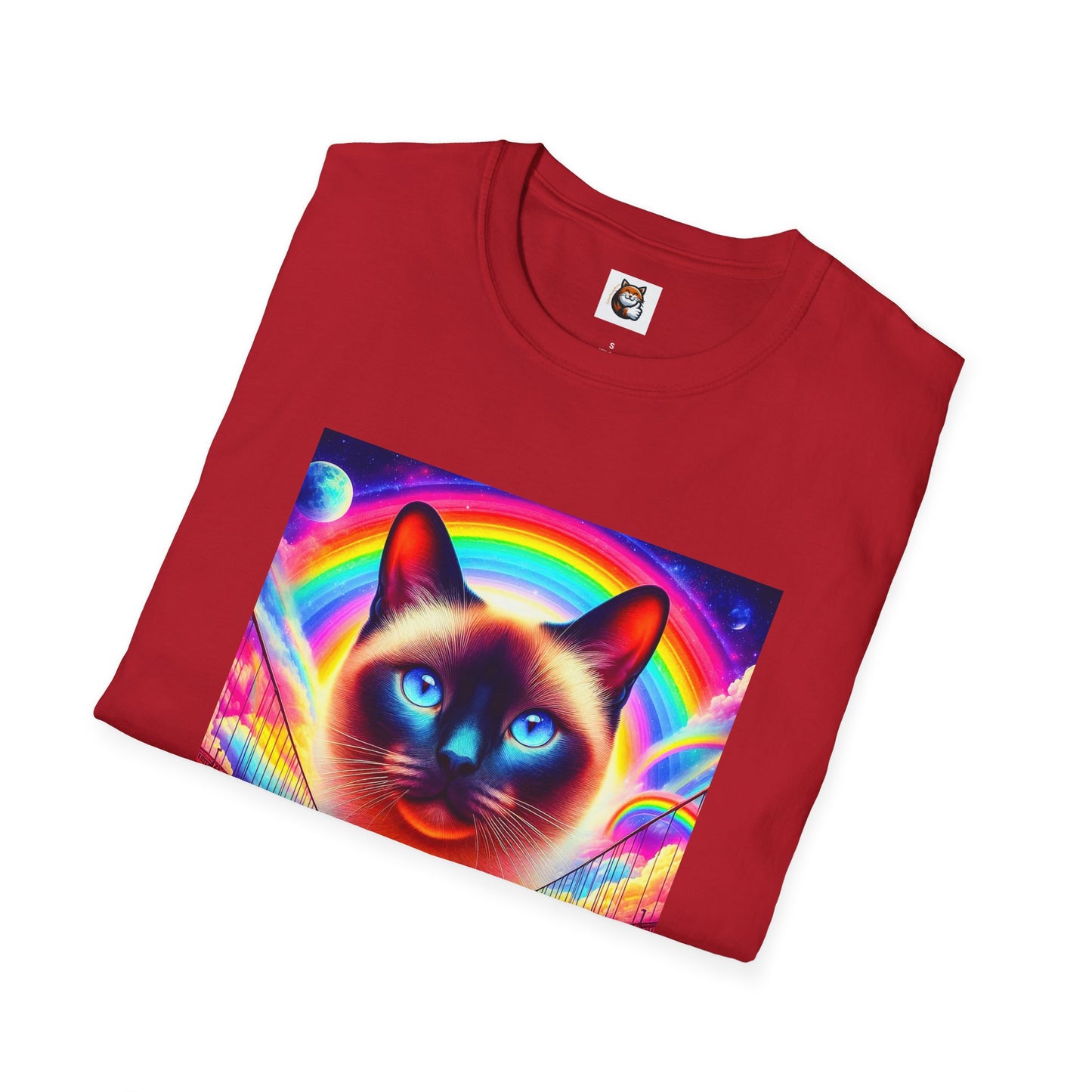 Siamese Cat floating kitty shirt