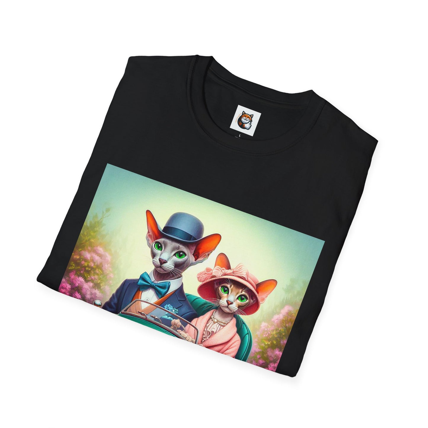 Wacky Oriental Shorthair Unisex Softstyle T-Shirt