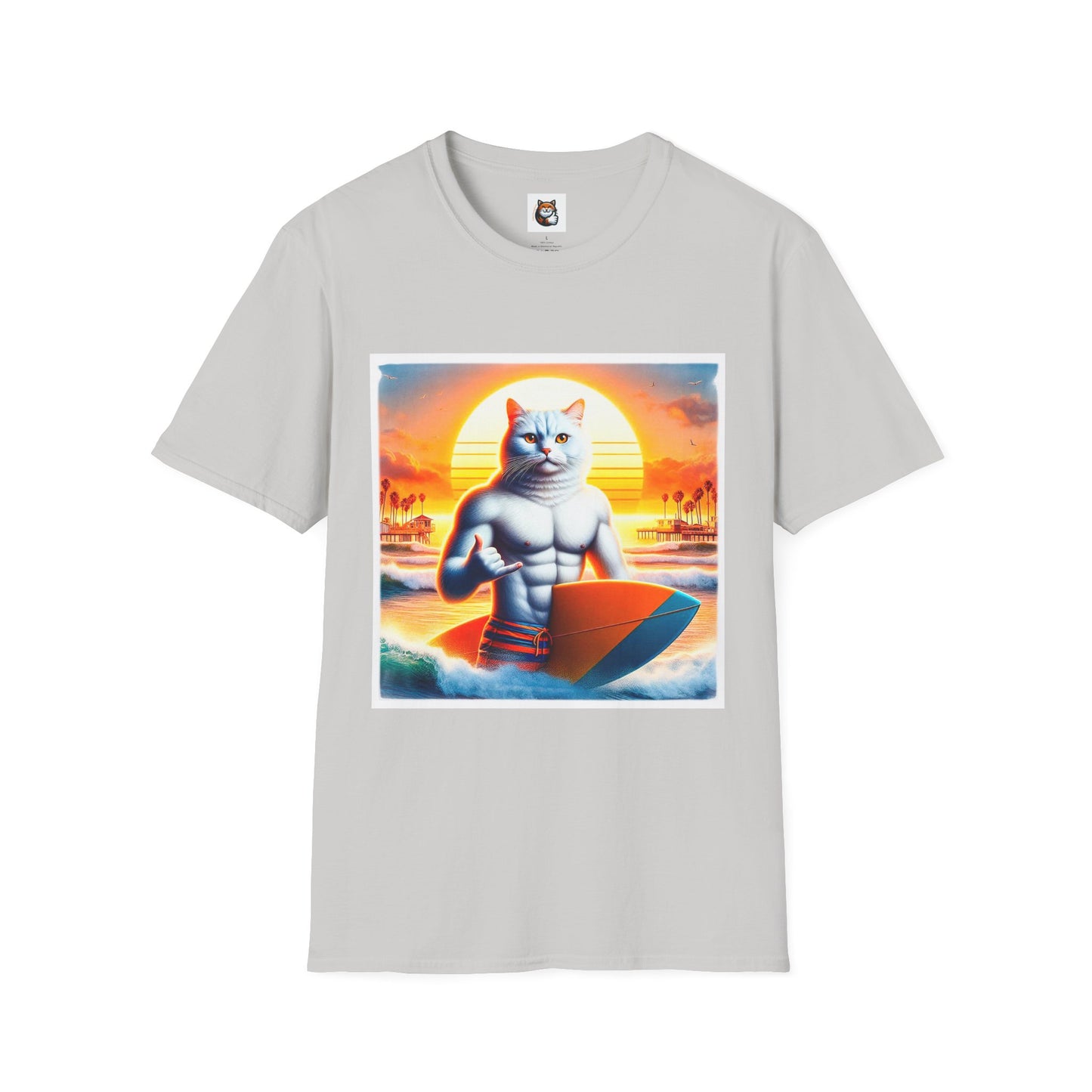 Domestic Cat Unisex Softstyle T-Shirt