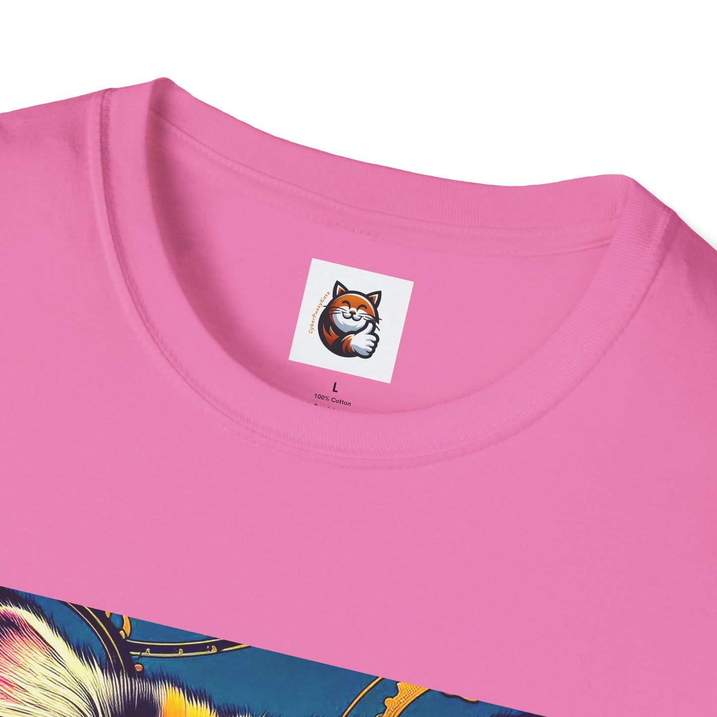 Persian Cat Unisex Softstyle T-Shirt