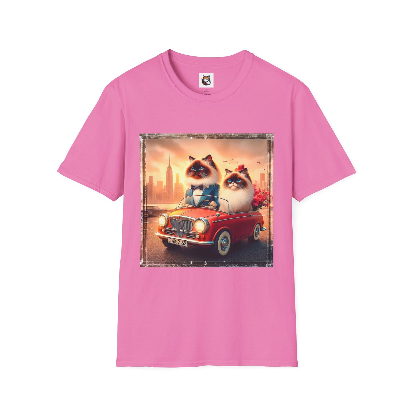Wacky Birman tiny car Softstyle T-Shirt