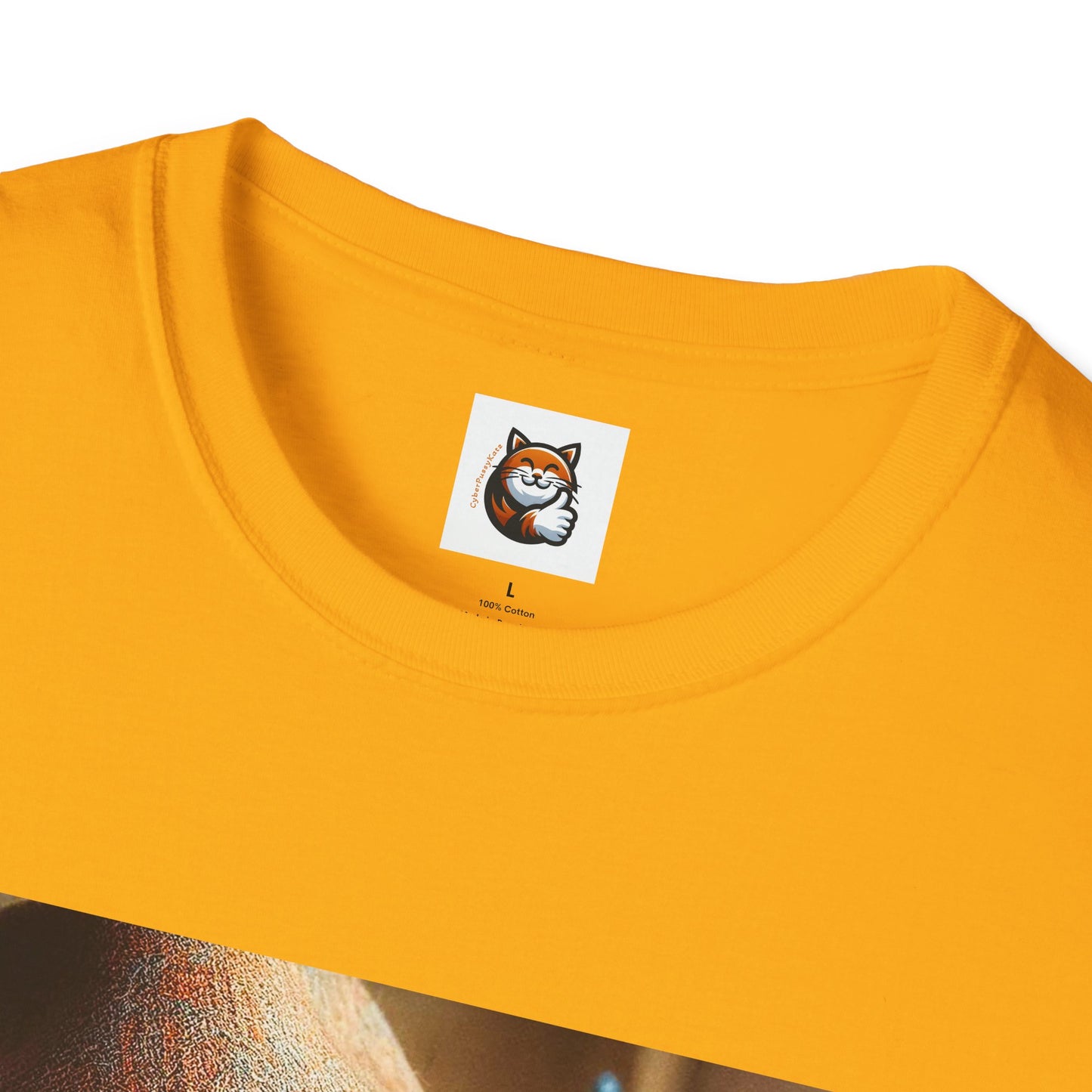 Russian Blue Cat hat and bow tie T-Shirt