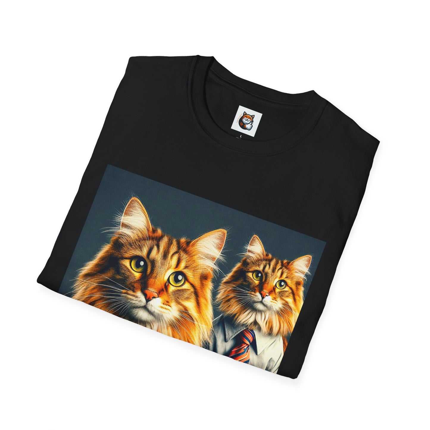 Norwegian Forest Cat Unisex Softstyle T-Shirt