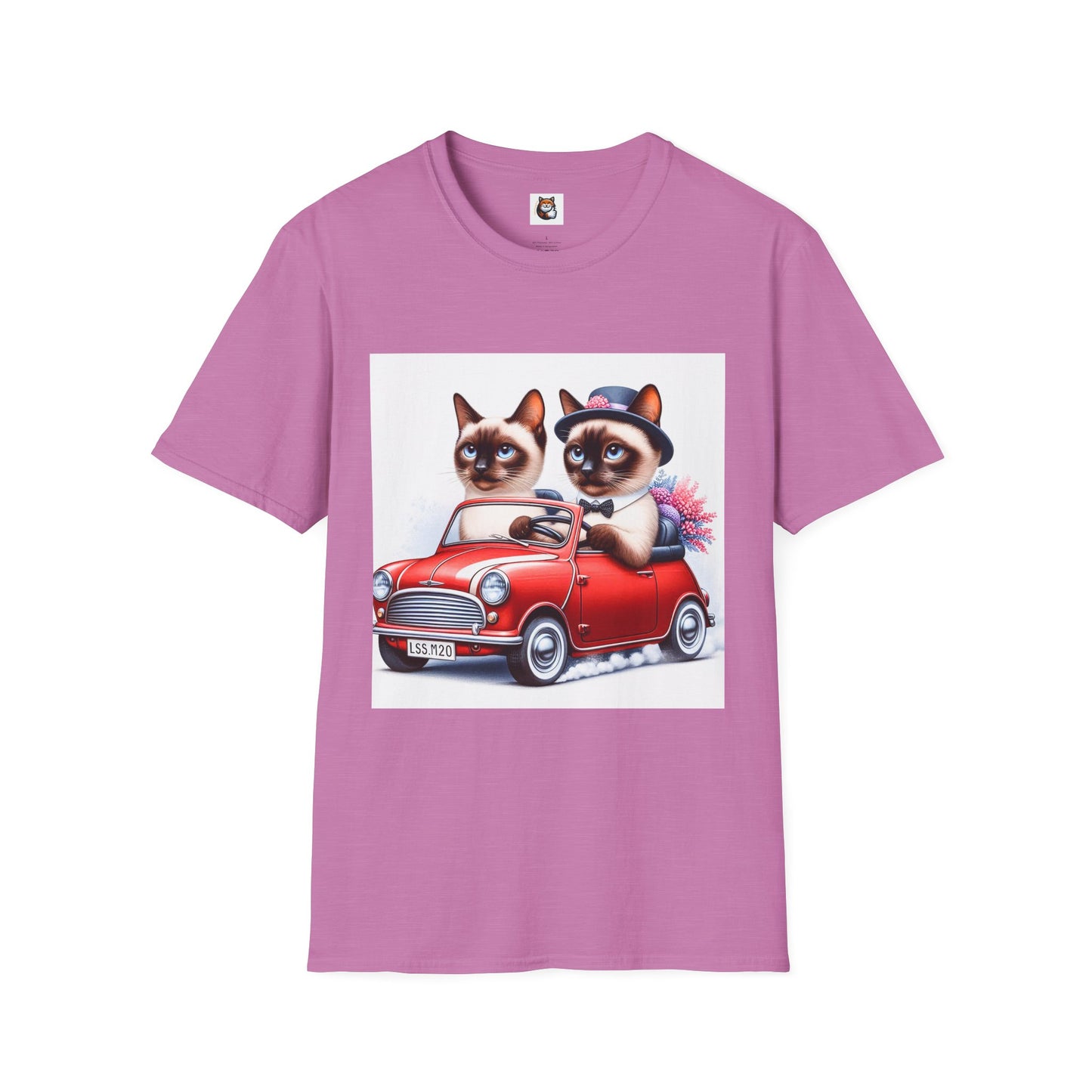 Wacky Siamese Cat friends driving