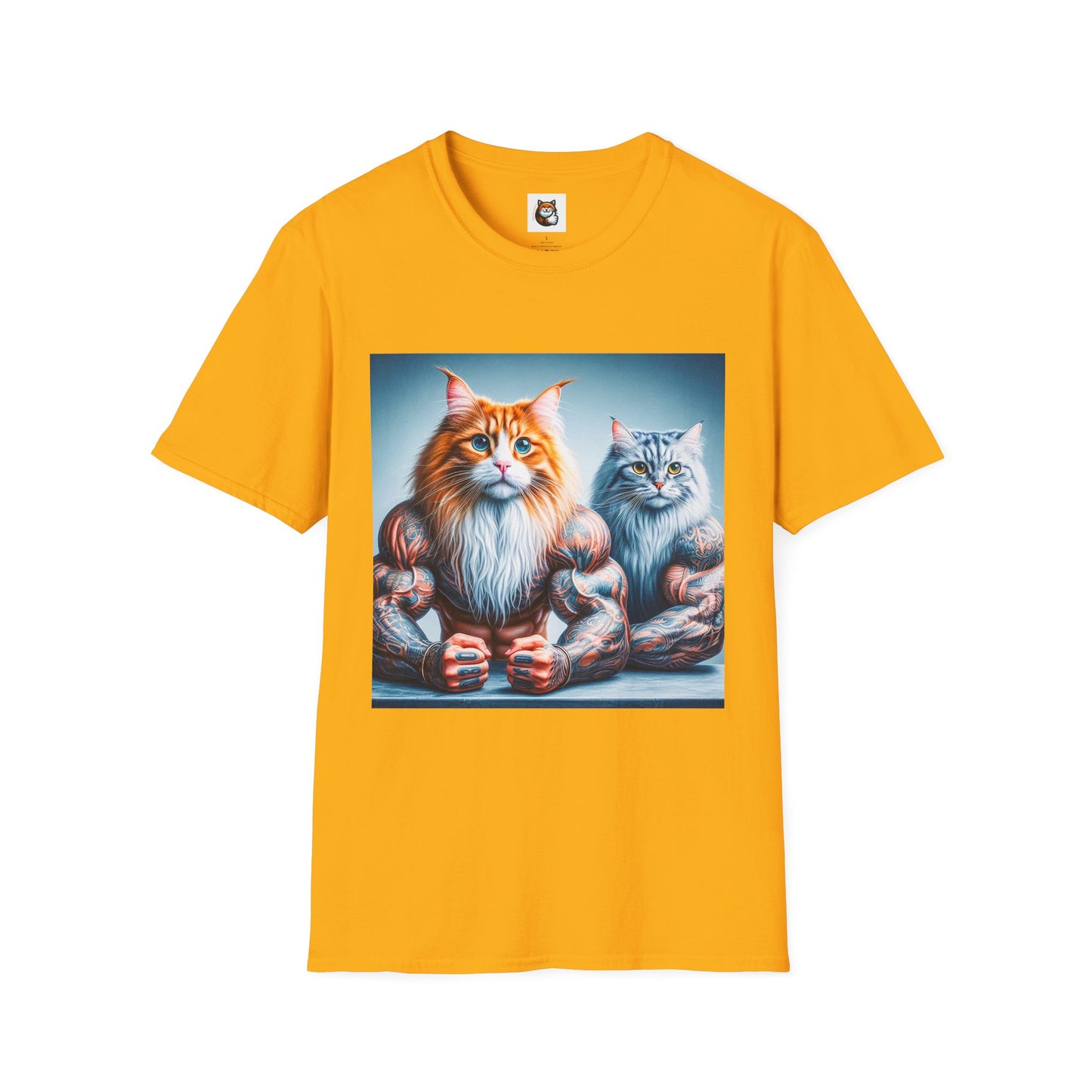 Norwegian Forest Cat Unisex Softstyle T-Shirt