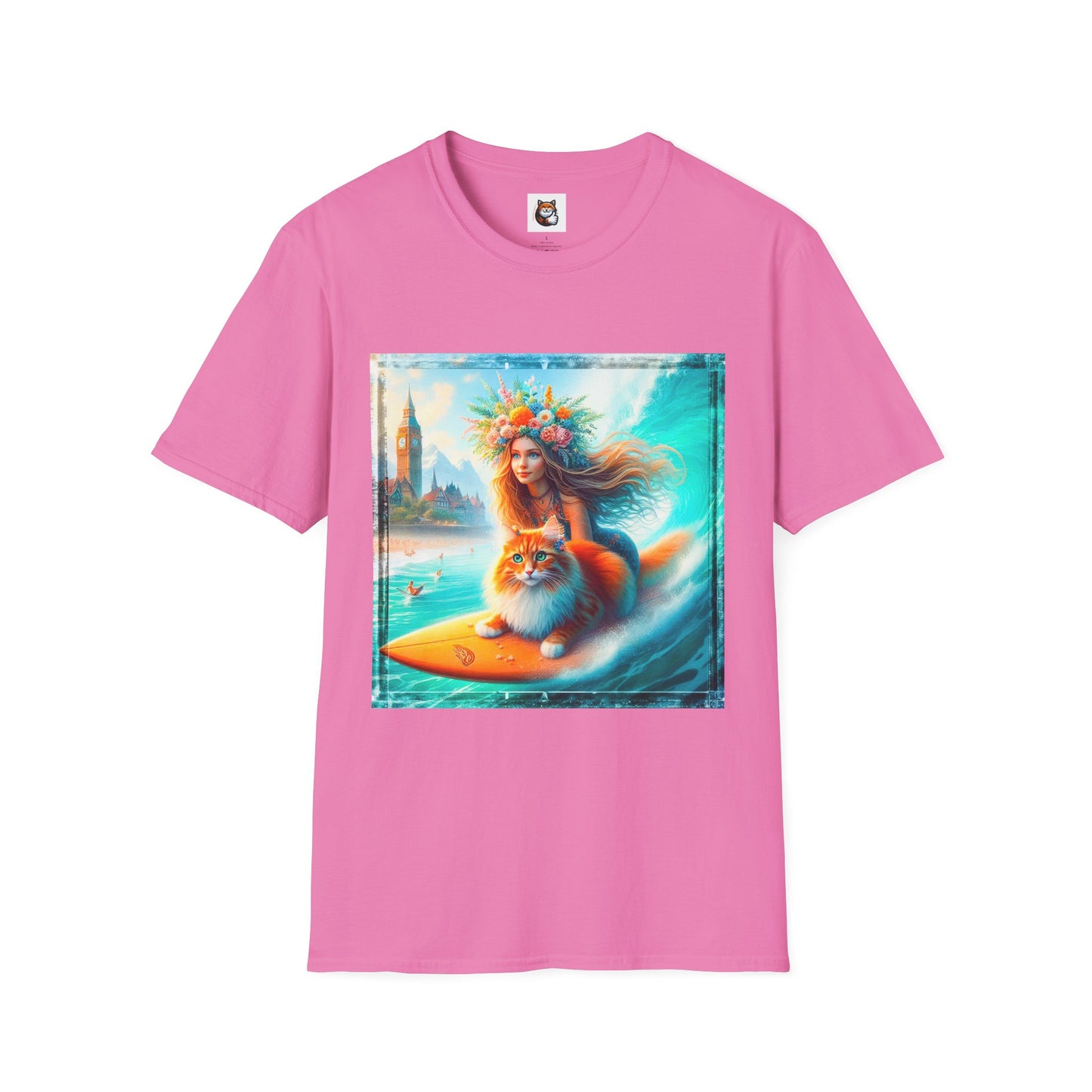 Norwegian Forest Cat Unisex Softstyle T-Shirt