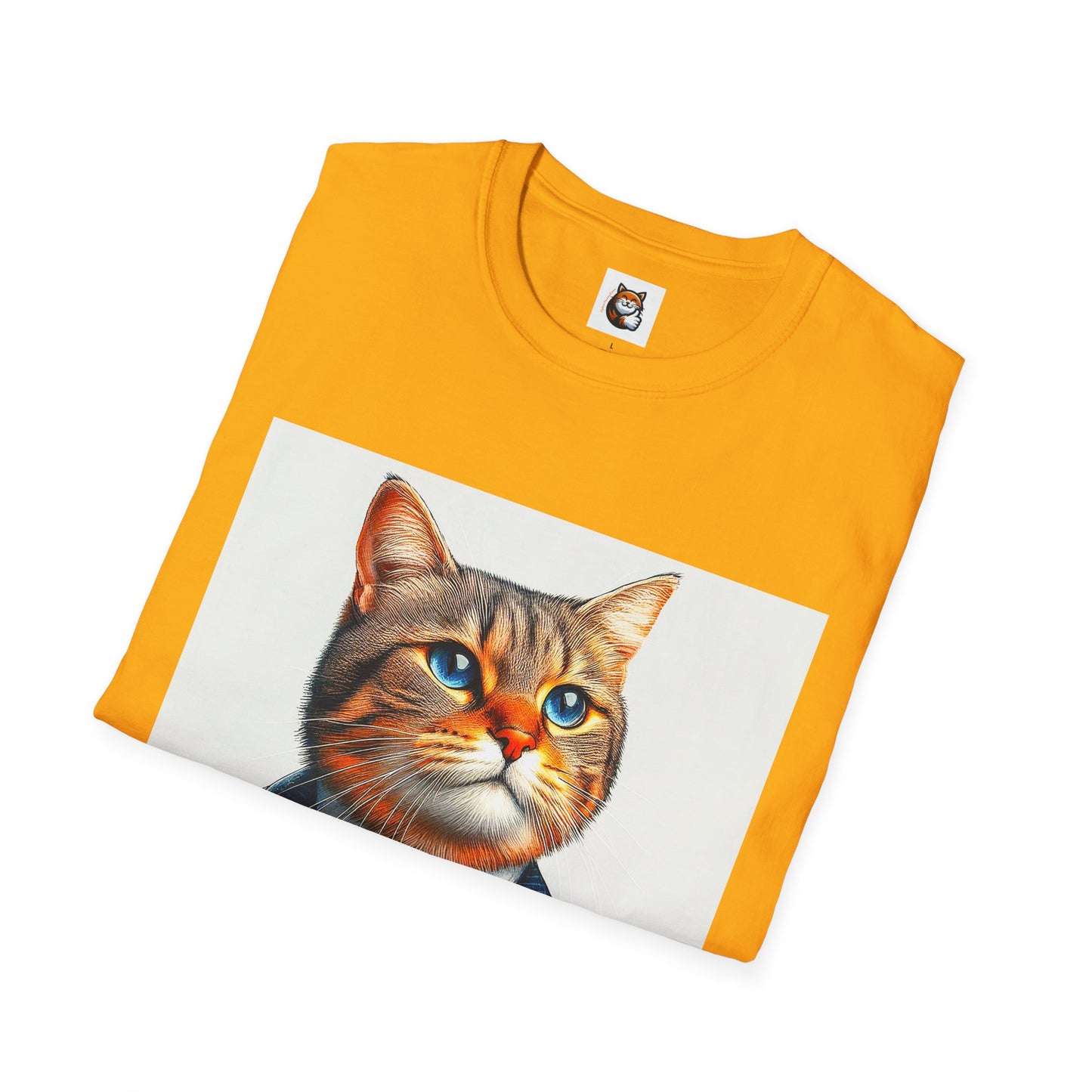 Domestic Cat Unisex Softstyle T-Shirt