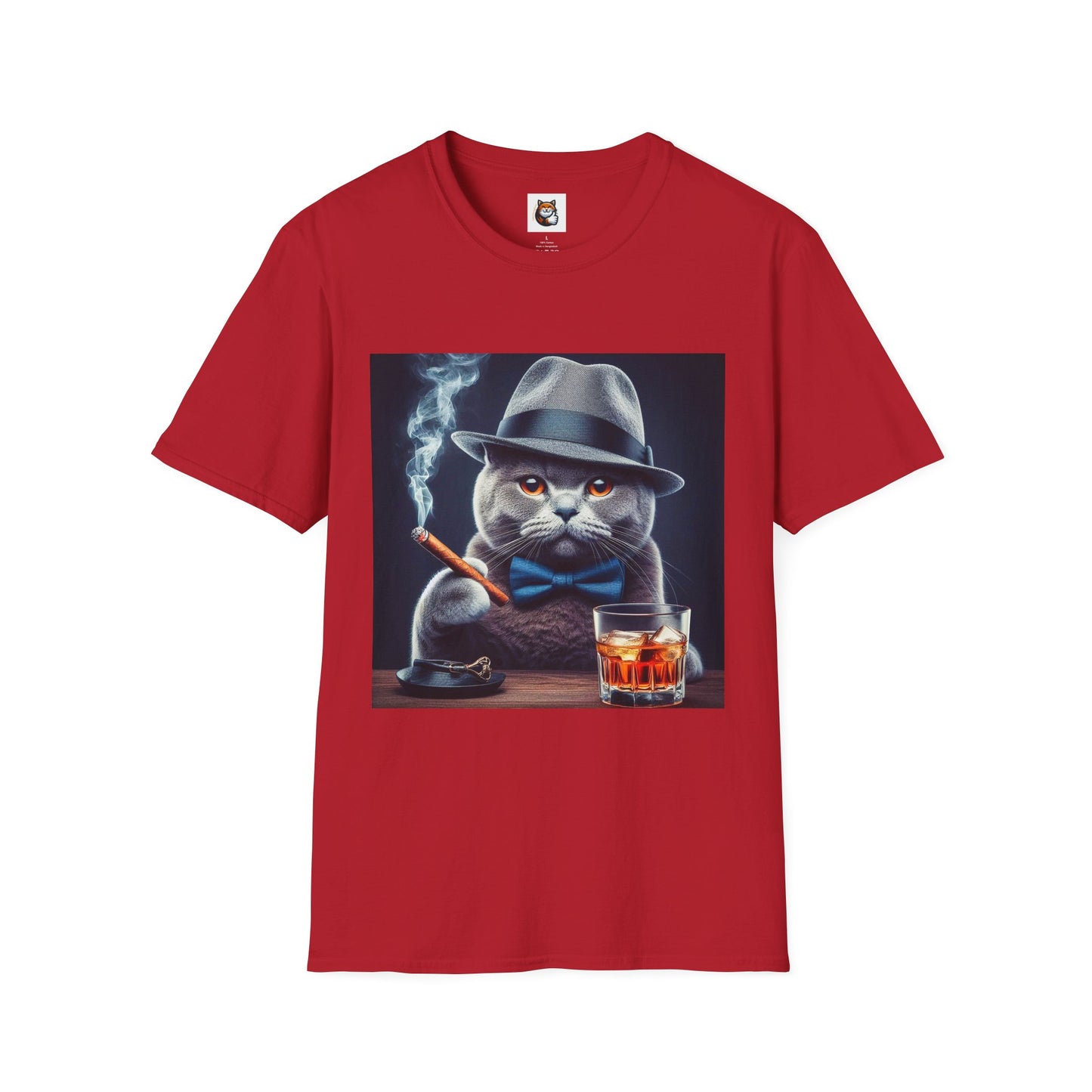 Russian Blue Cat cigars shirt