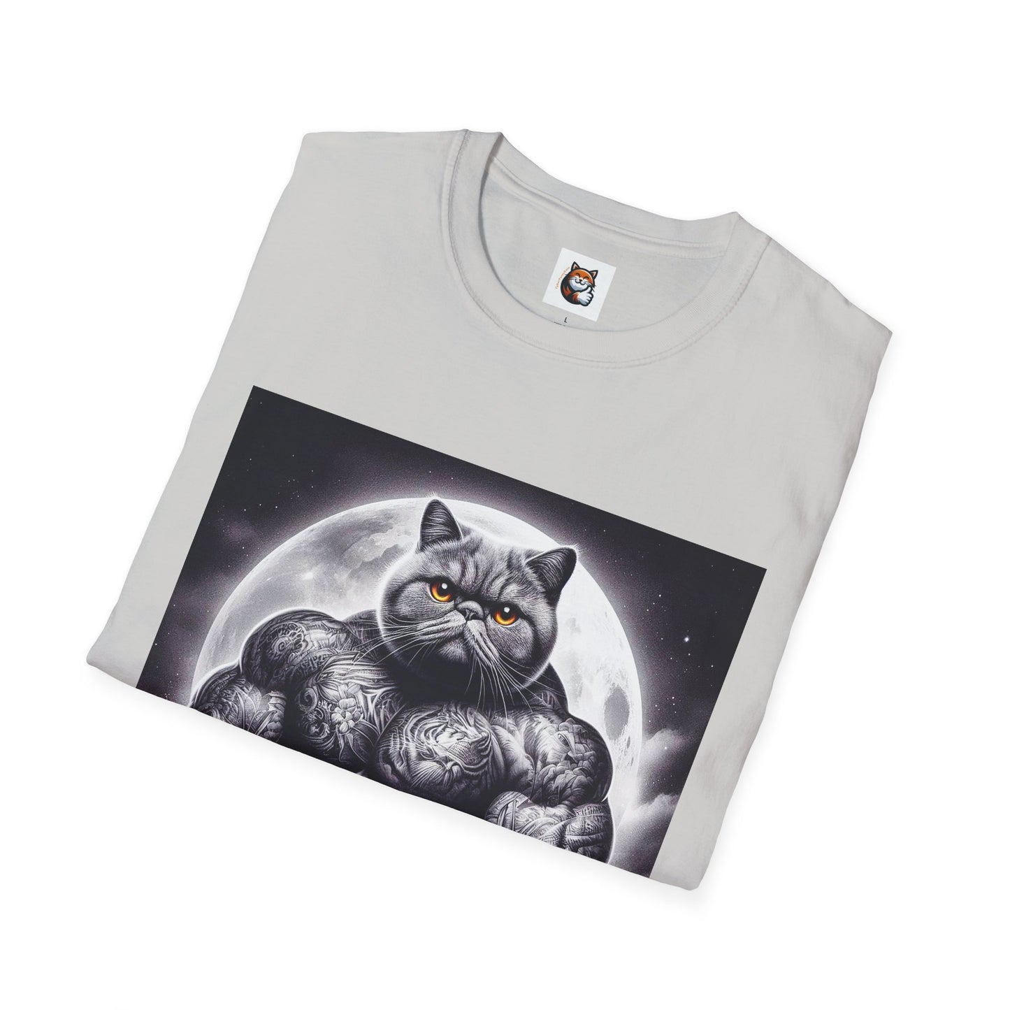 Exotic Shorthair Cat Unisex Softstyle T-Shirt