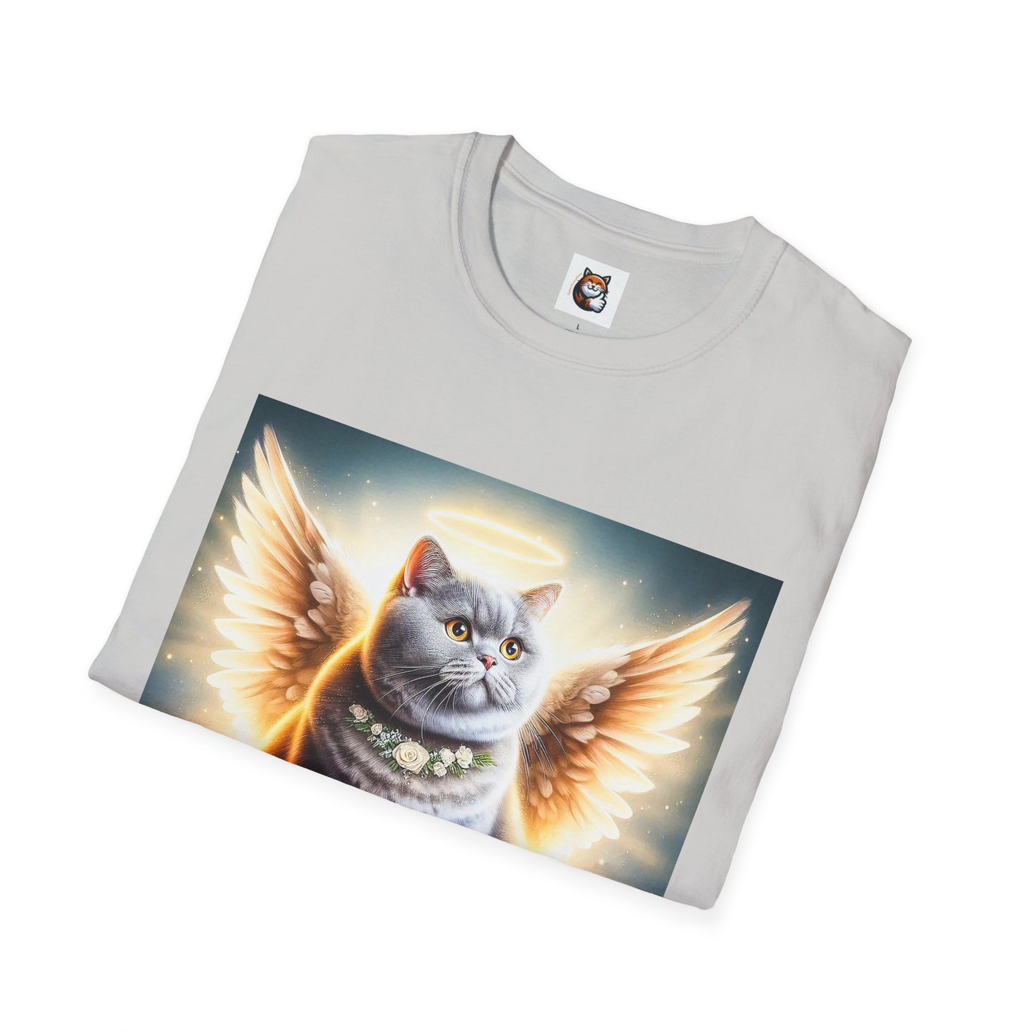 British Shorthair wings Softstyle T-Shirt