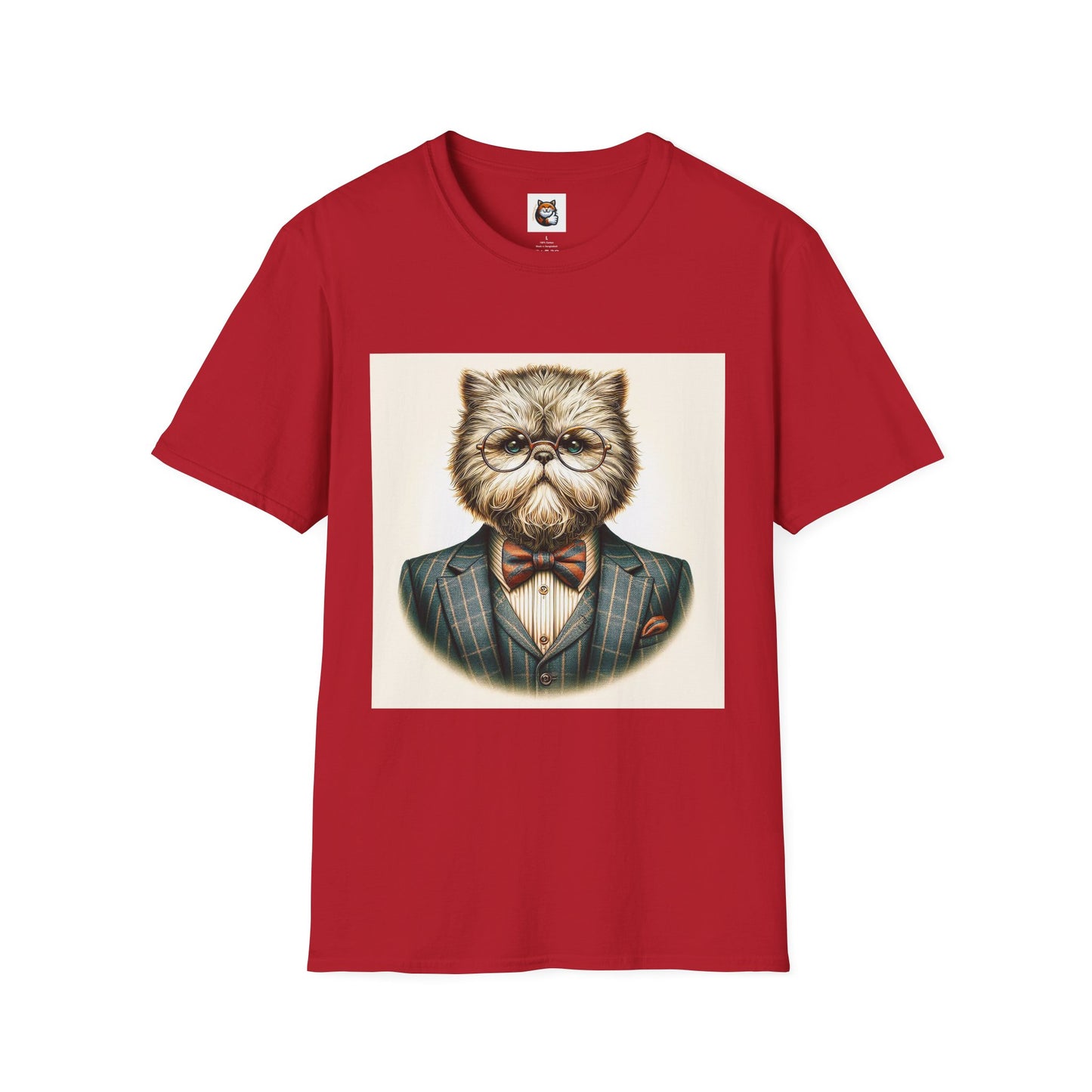 Selkirk Rex Cat T-Shirt old fashioned professional