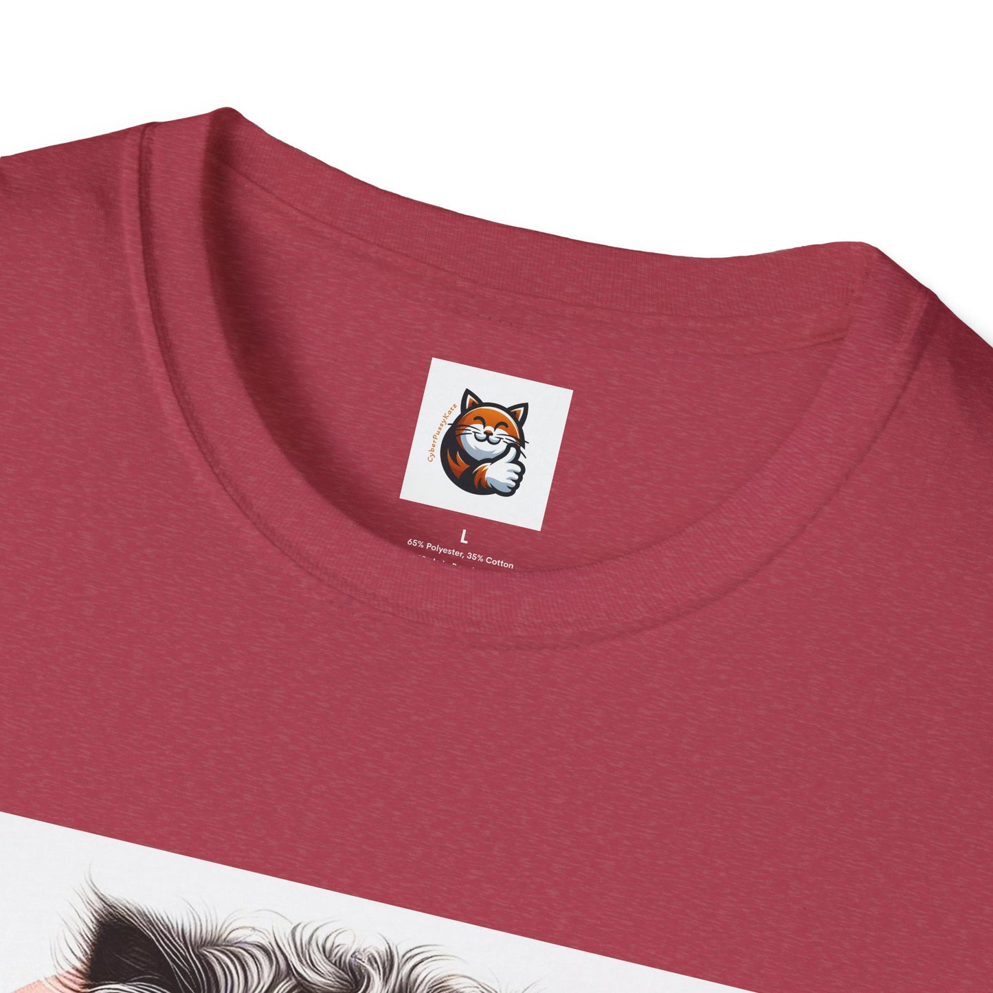 Selkirk Rex Cat T-Shirt fluffy surfer girl