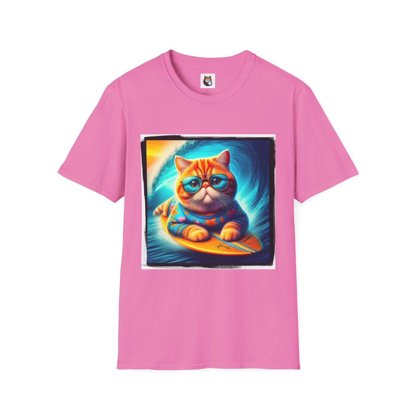 Exotic Shorthair Cat Unisex Softstyle T-Shirt